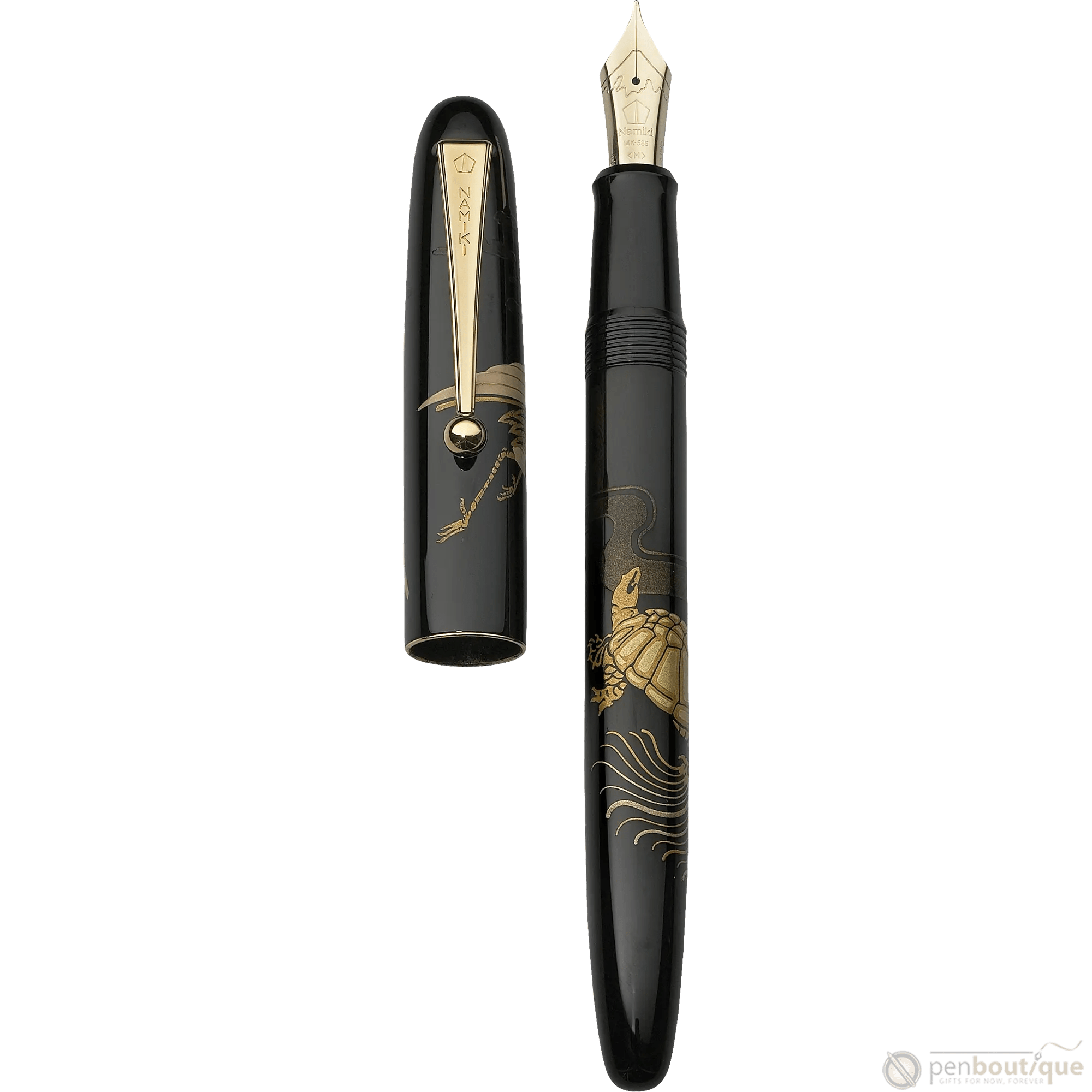 Namiki Nippon Art Fountain Pen - Crane and Turtle - Pen Boutique Ltd