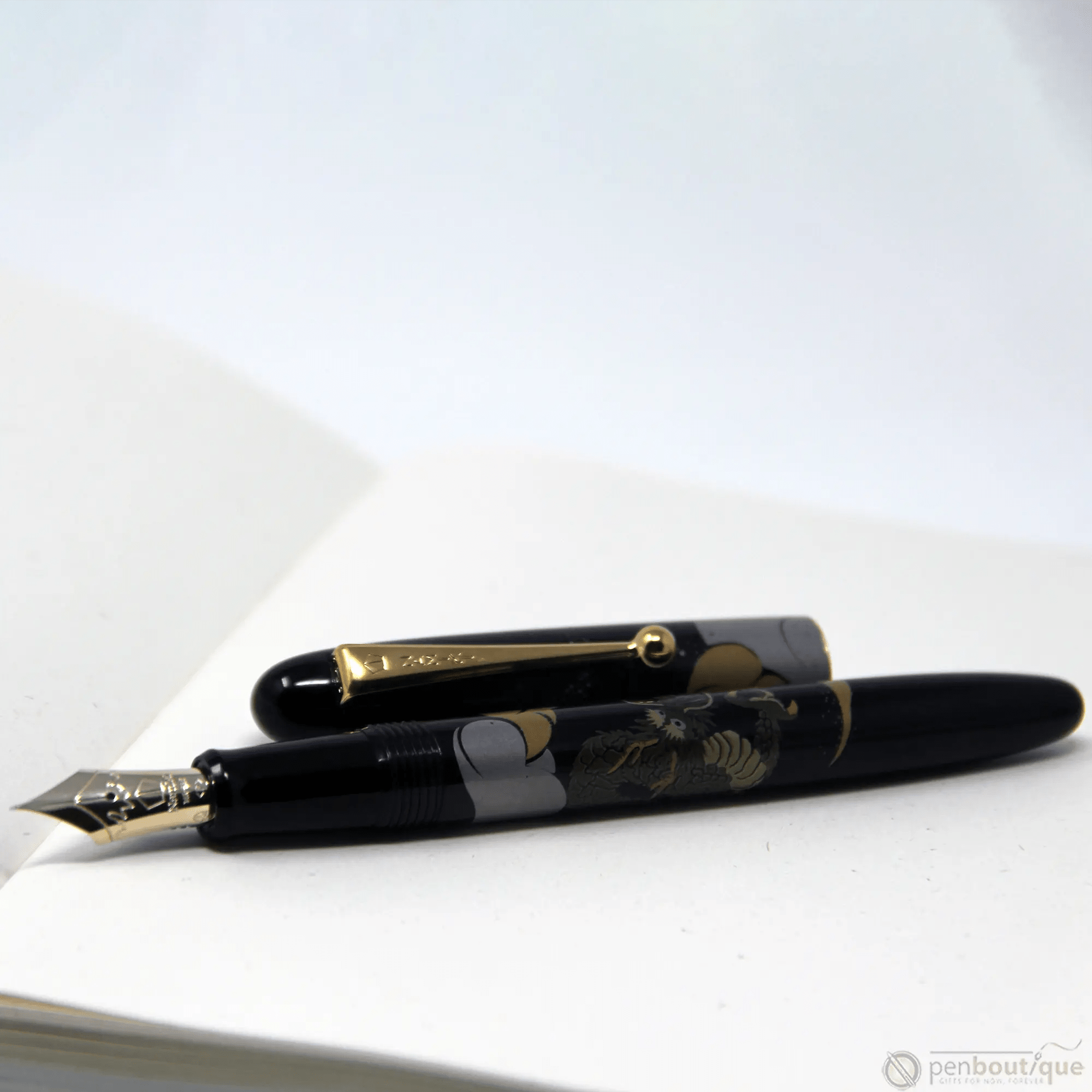 Namiki Nippon Art Fountain Pen - Dragon with Cumulus - Pen Boutique Ltd
