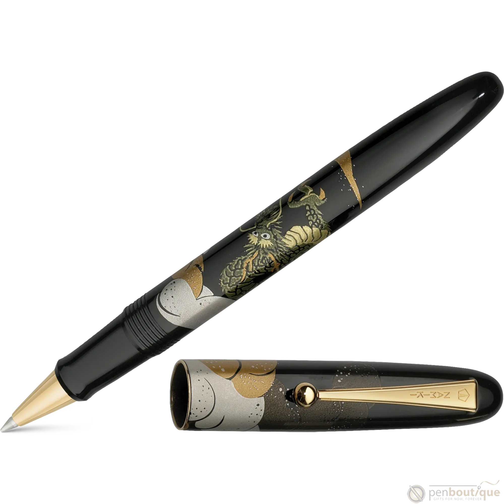 Namiki Nippon Art Rollerball Pen - Dragon with Cumulus-Pen Boutique Ltd