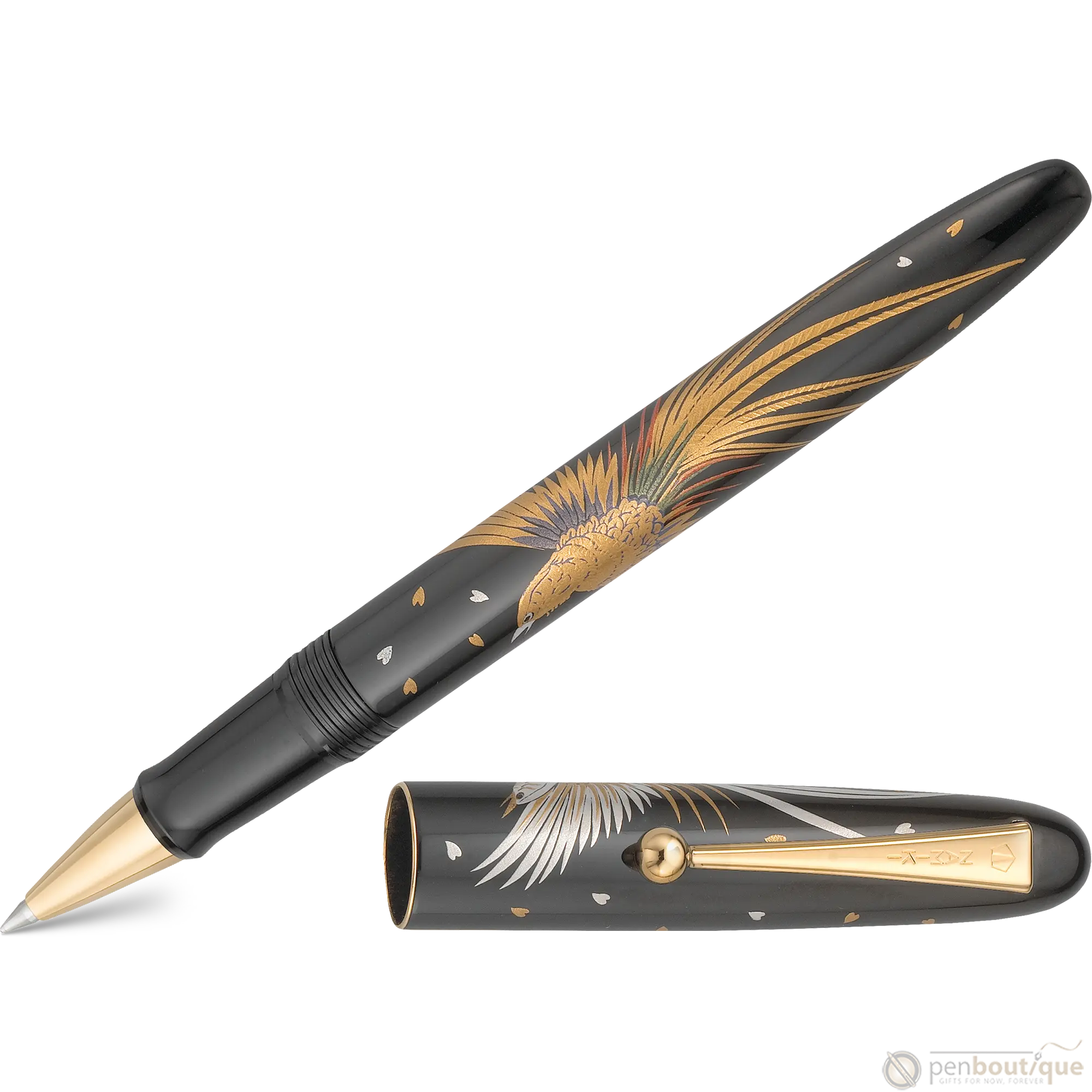 Namiki Nippon Art Rollerball Pen - Golden Pheasant-Pen Boutique Ltd