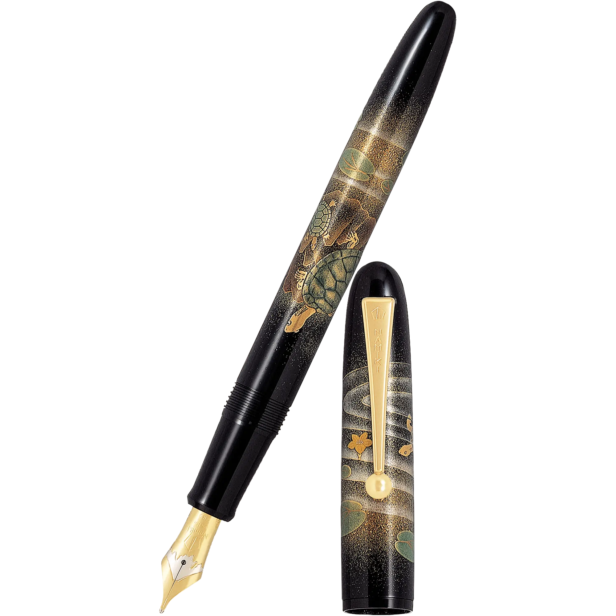 Namiki Yukari Collection Turtle Fountain Pen - Medium-Pen Boutique Ltd