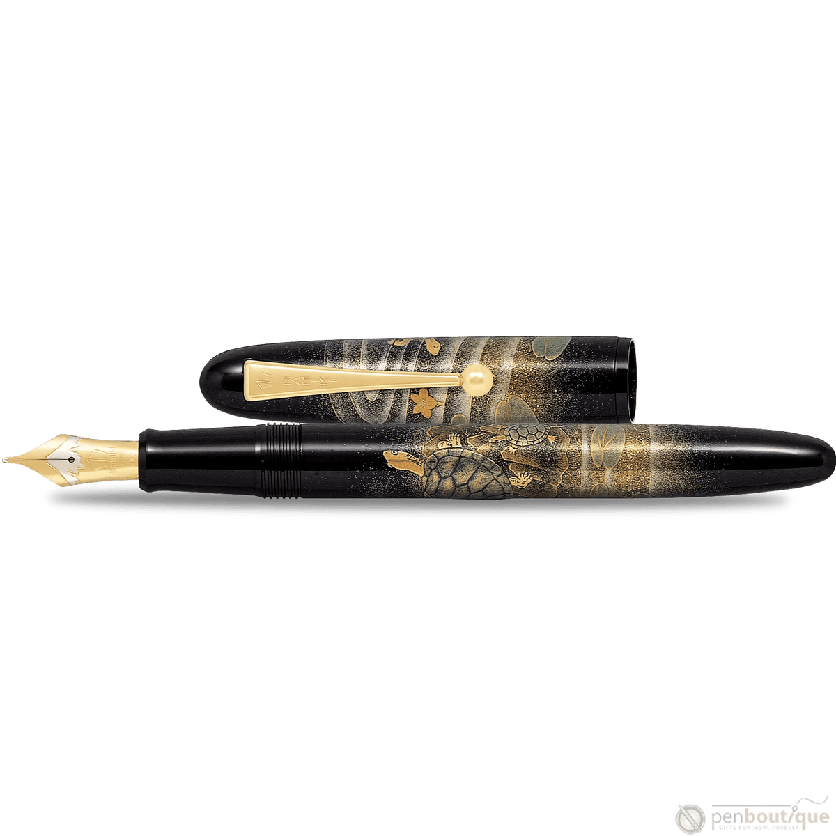 Namiki Yukari Collection Turtle Fountain Pen - Medium - Pen Boutique Ltd