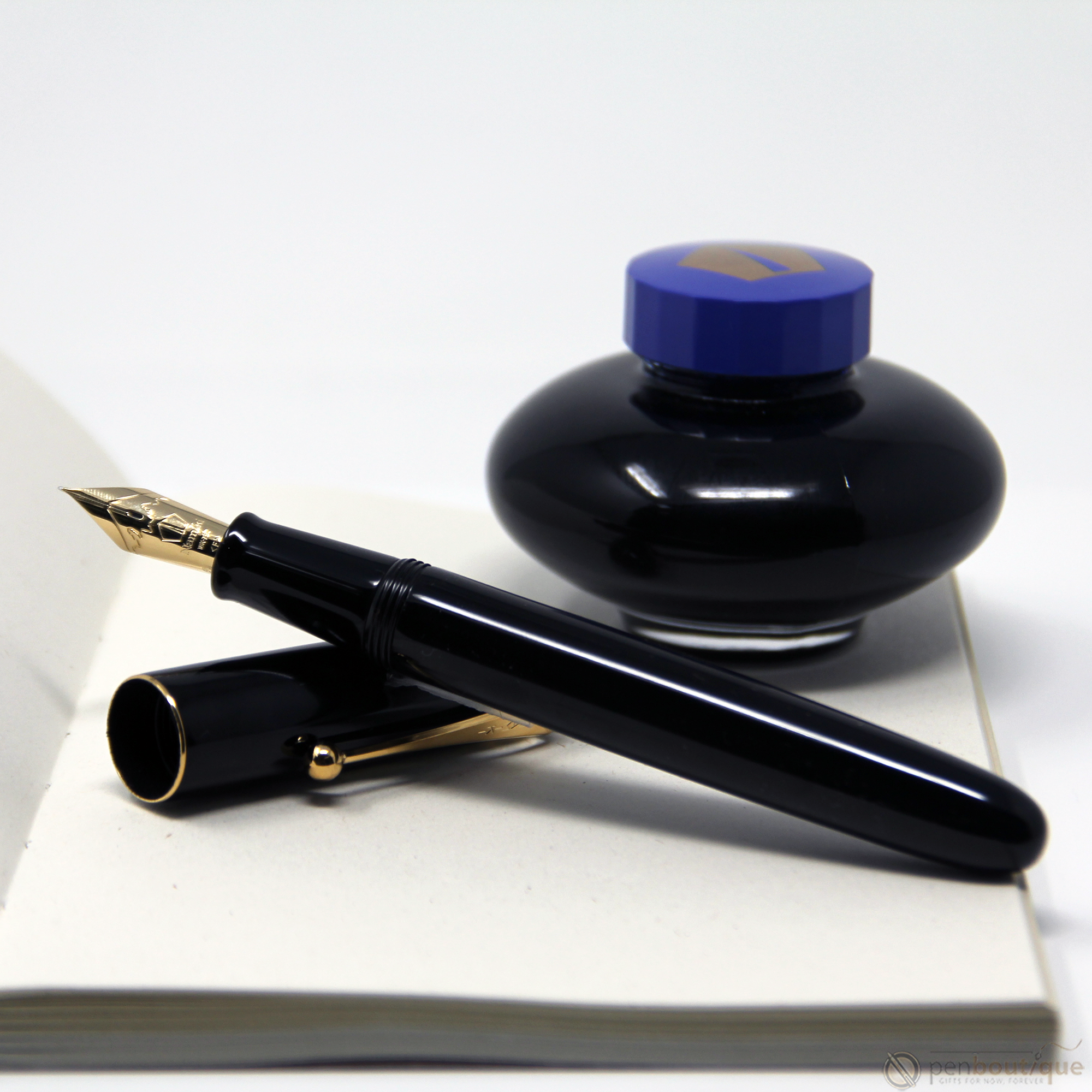 Namiki Yukari Royale Fountain Pen - Urushi Black-Pen Boutique Ltd