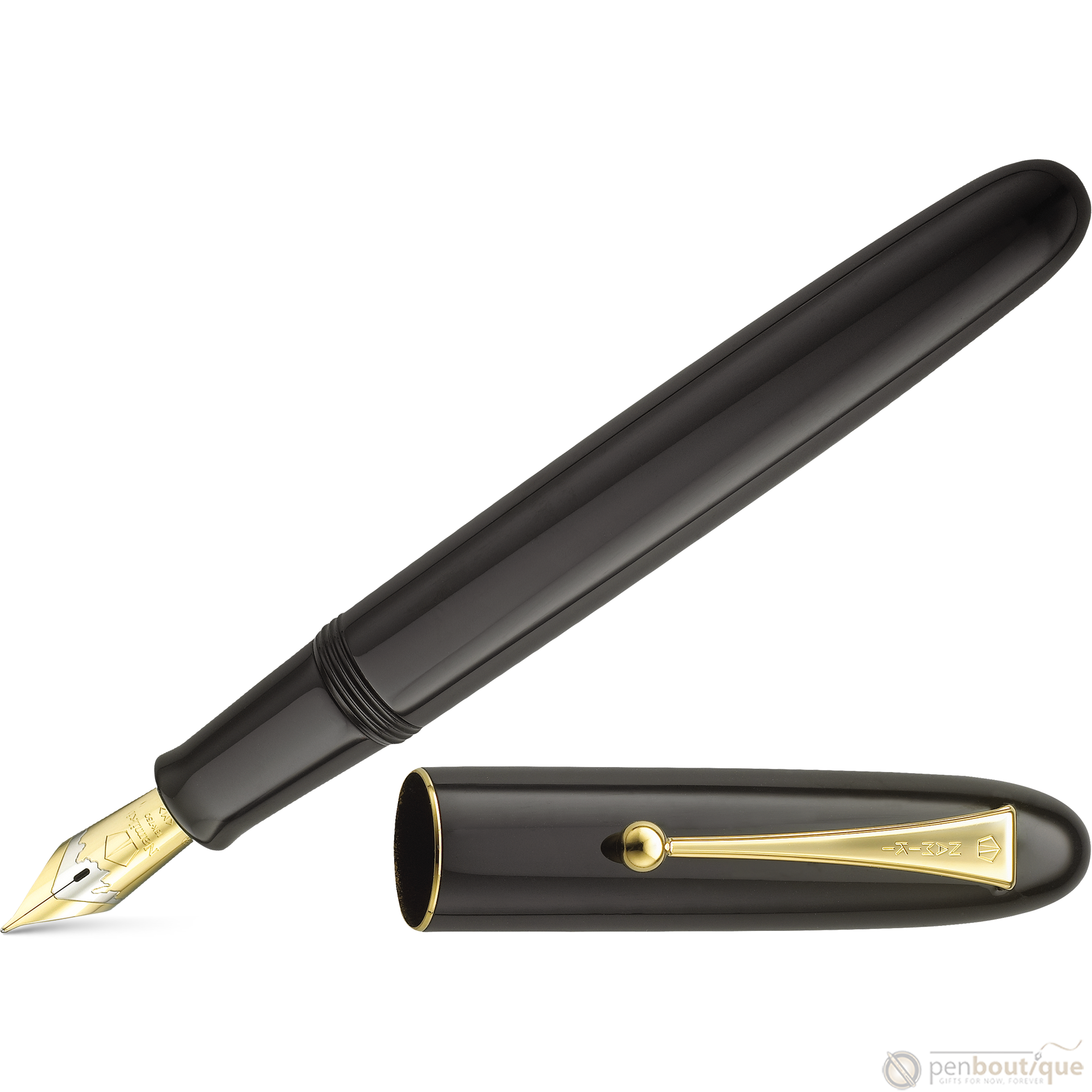 Namiki Yukari Royale Fountain Pen - Urushi Black-Pen Boutique Ltd