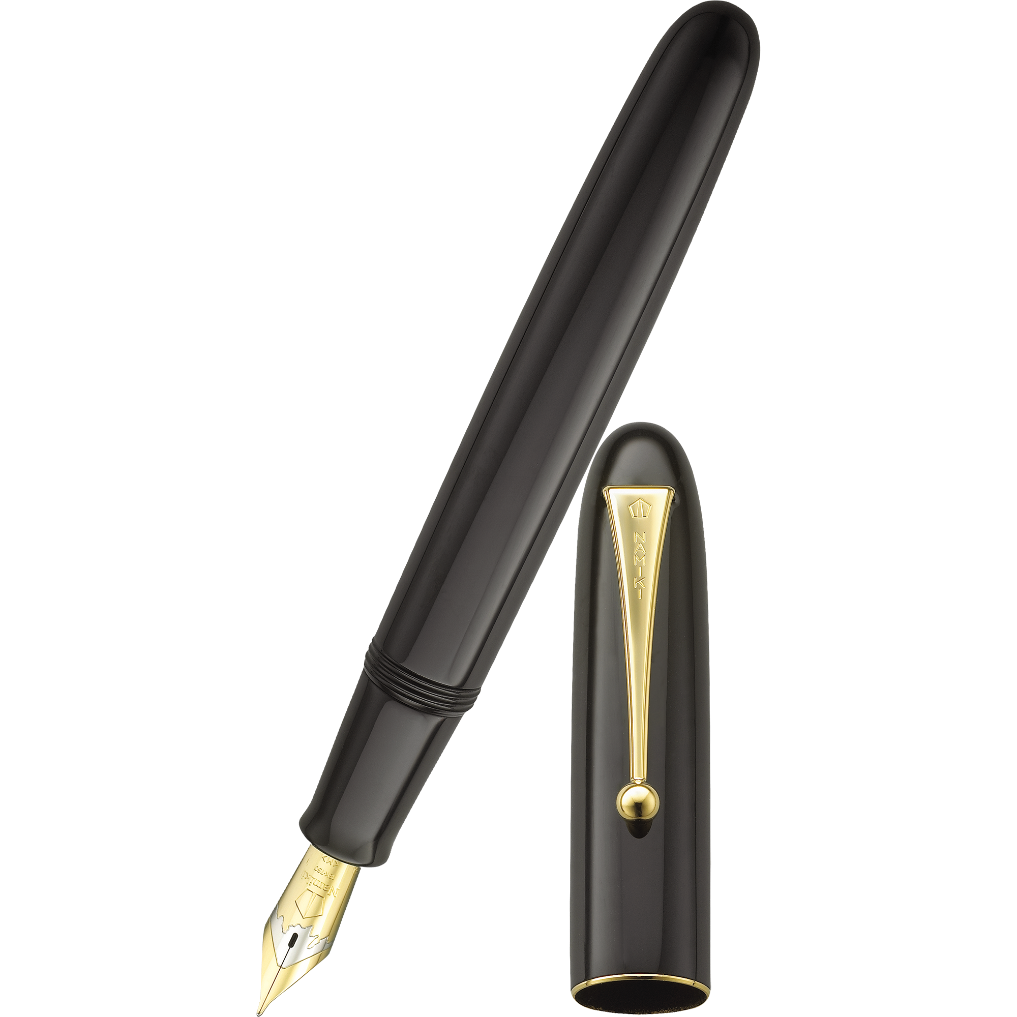 Namiki Yukari Royale Fountain Pen - Urushi Black-Pen Boutique Ltd