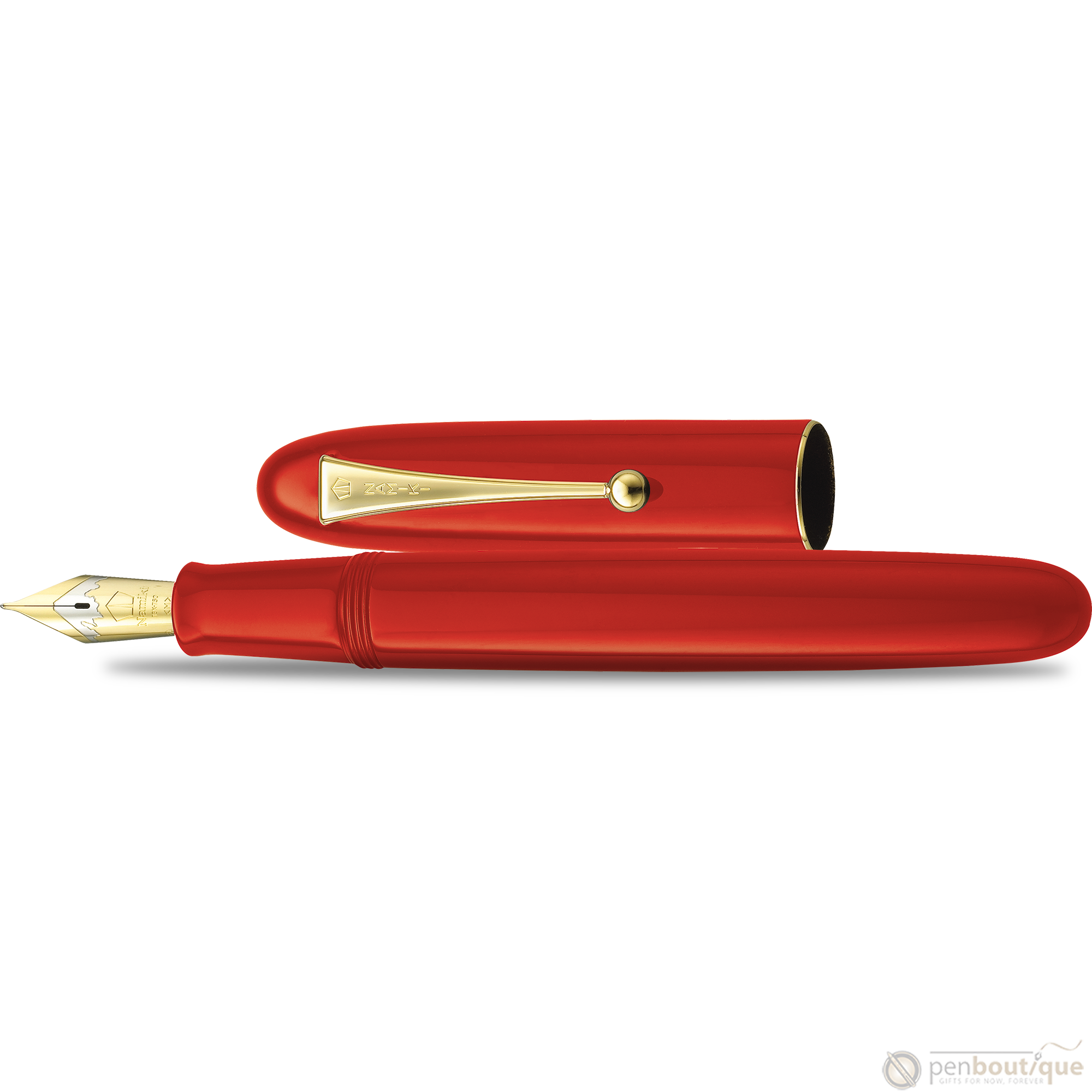 Namiki Yukari Royale Fountain Pen - Urushi Vermillion-Pen Boutique Ltd