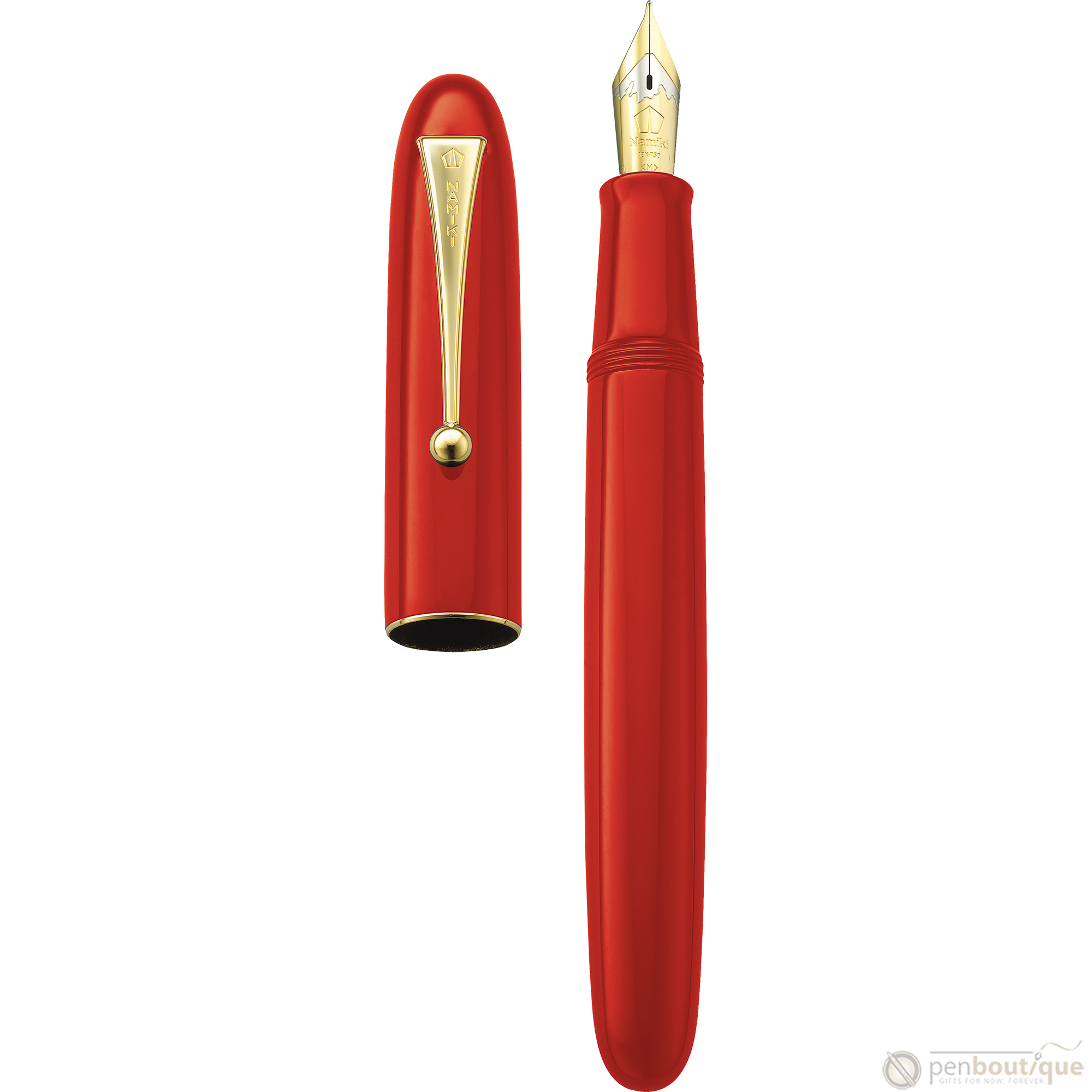 Namiki Yukari Royale Fountain Pen - Urushi Vermillion-Pen Boutique Ltd