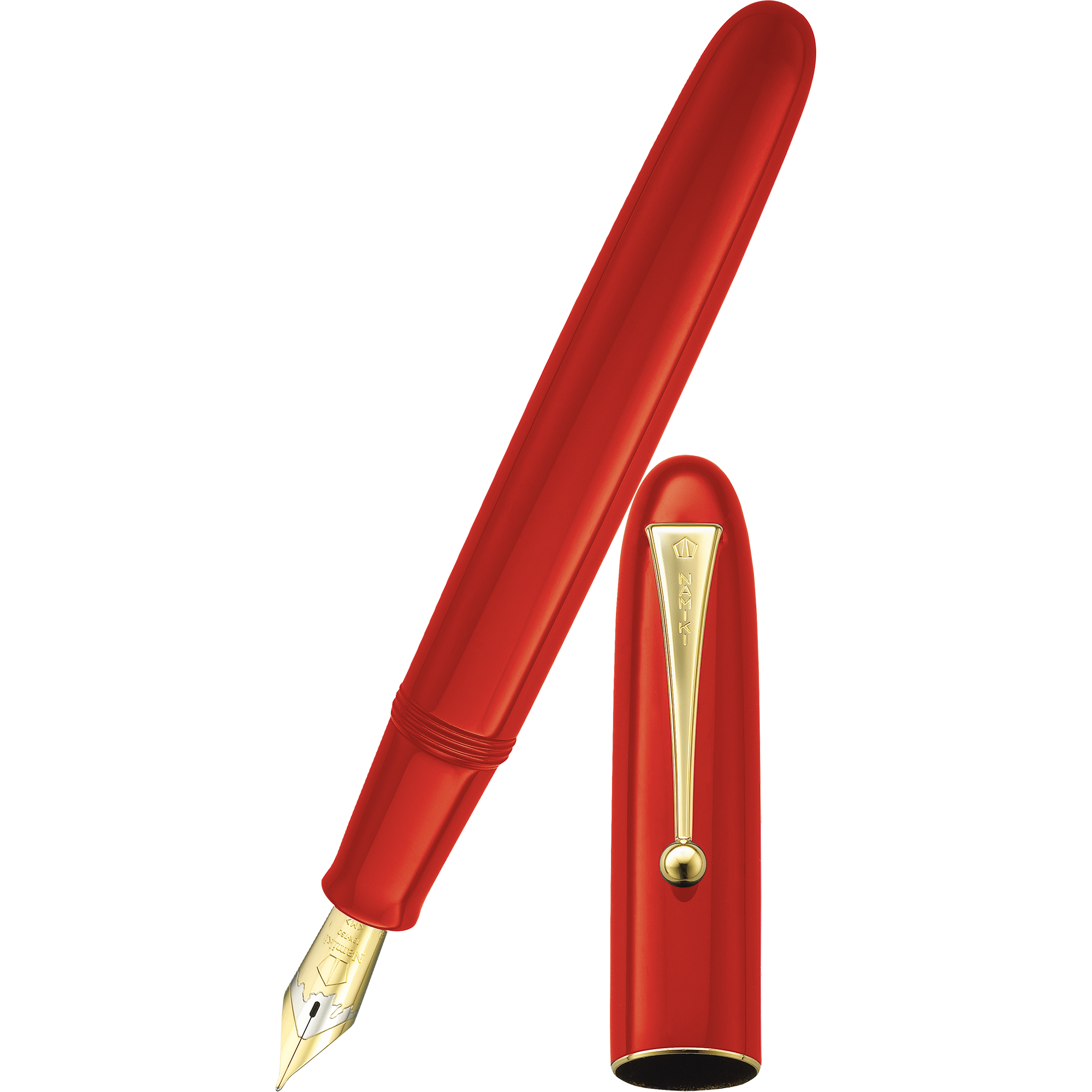 Namiki Yukari Royale Fountain Pen - Urushi Vermillion-Pen Boutique Ltd