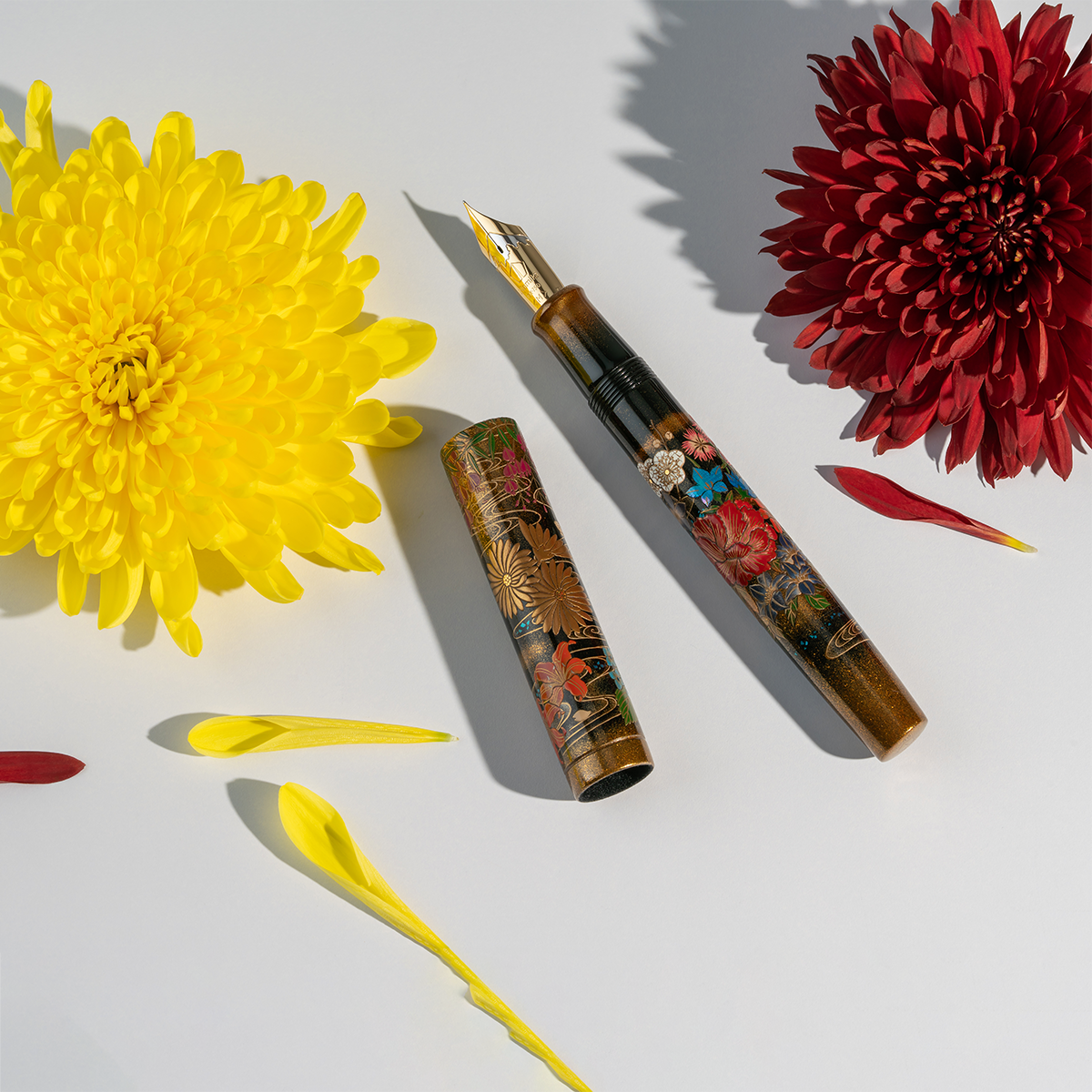 Namiki Emperor Fountain Pen - Blooming Flowers in Profusion (Limited Edition)-Pen Boutique Ltd
