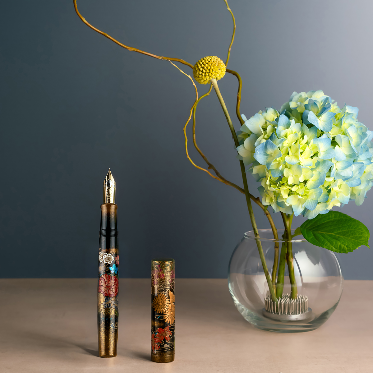 Namiki Emperor Fountain Pen - Blooming Flowers in Profusion (Limited Edition)-Pen Boutique Ltd