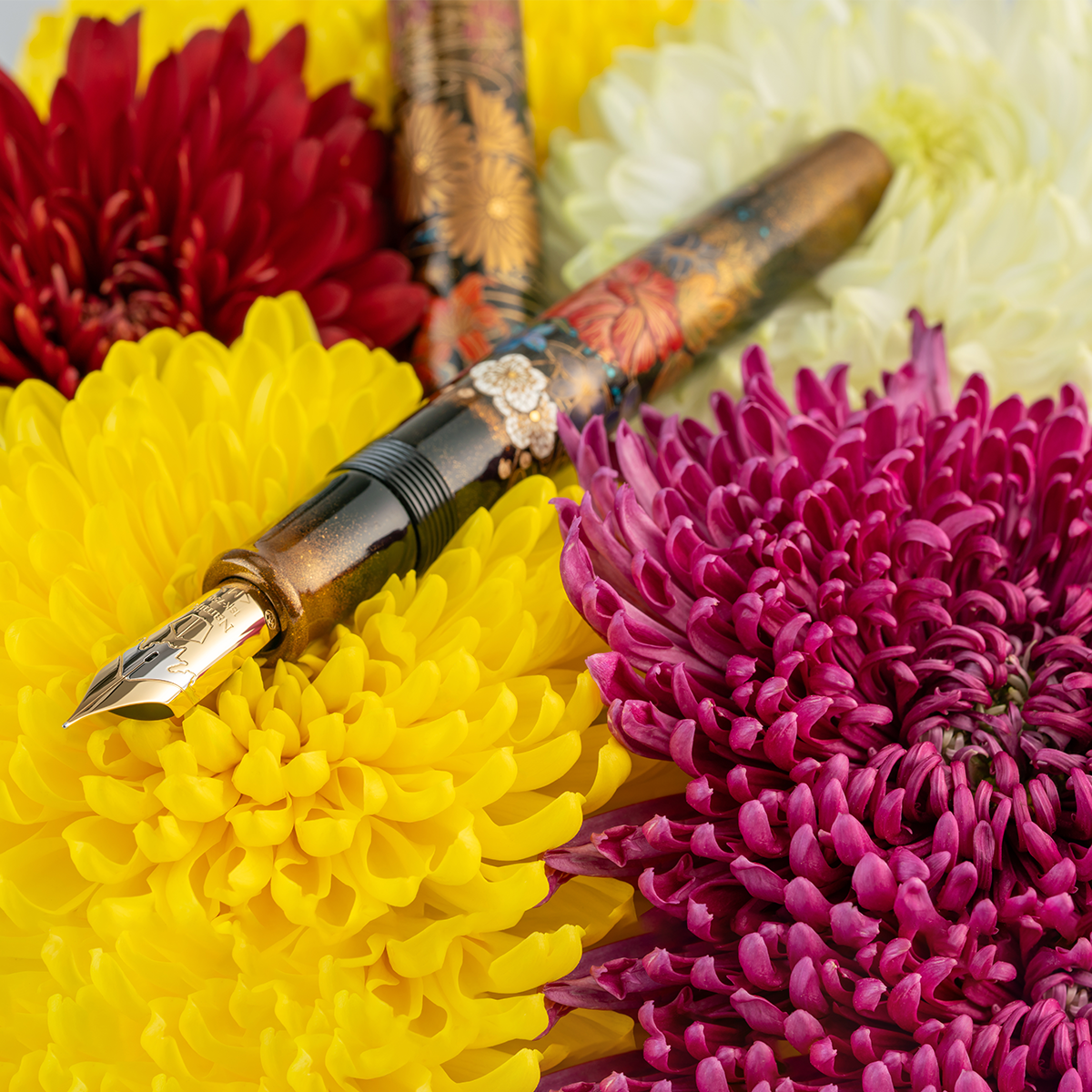 Namiki Emperor Fountain Pen - Blooming Flowers in Profusion (Limited Edition)-Pen Boutique Ltd