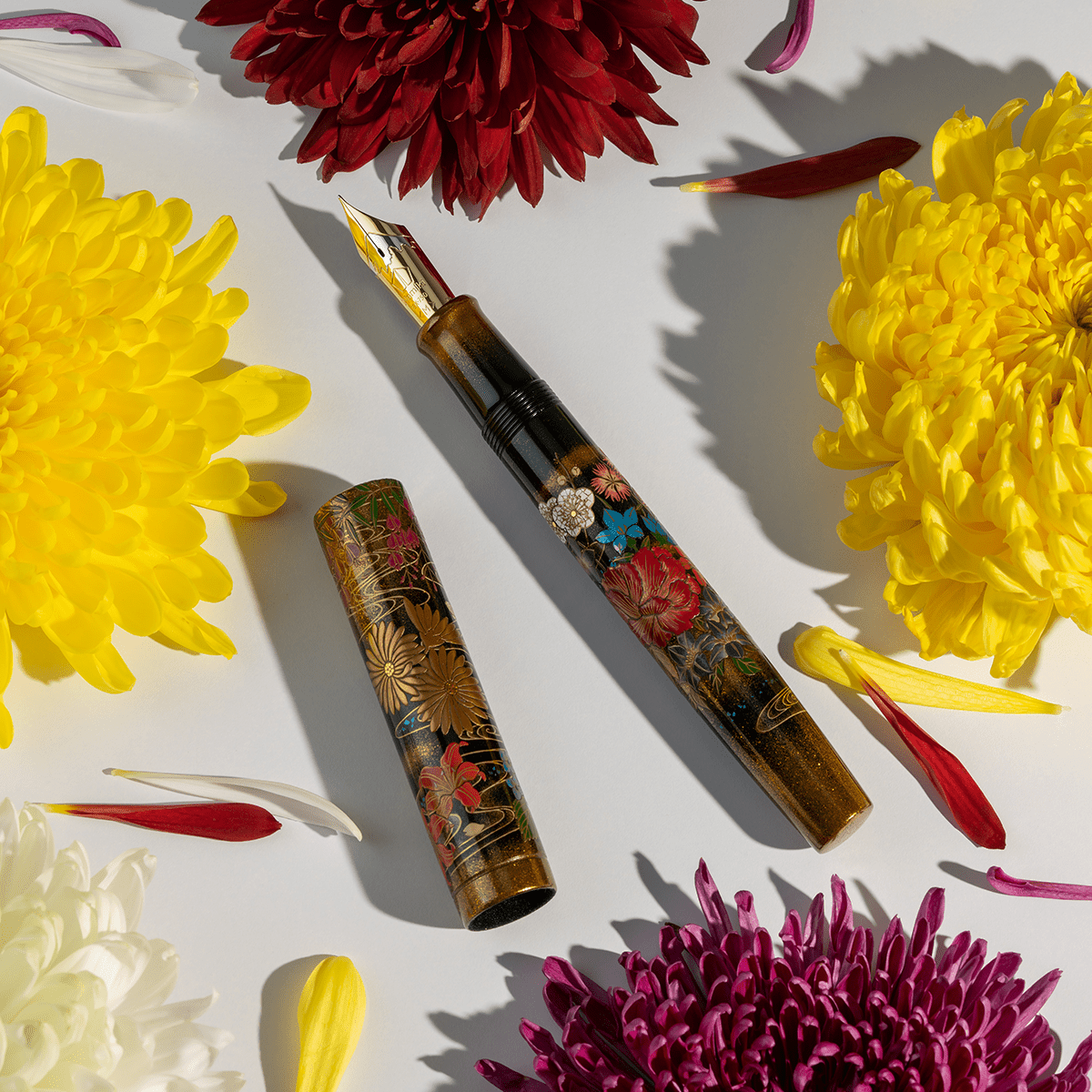 Namiki Emperor Fountain Pen - Blooming Flowers in Profusion (Limited Edition) - Pen Boutique Ltd