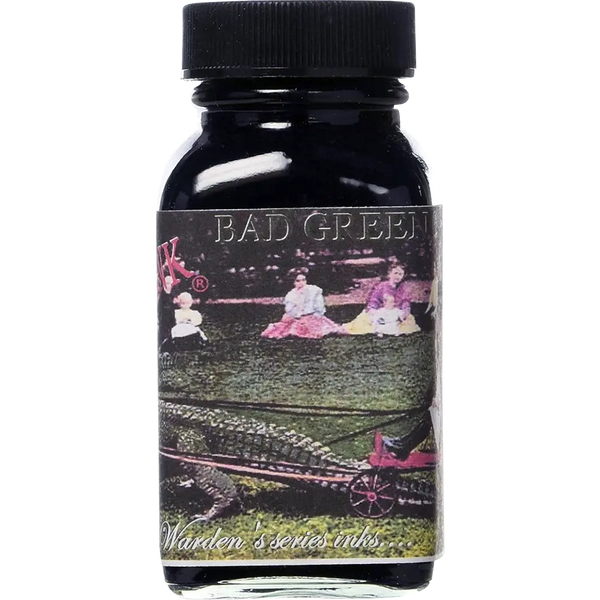 Noodler's Ink Bad Green Gator 3oz Ink Bottle Refill-Pen Boutique Ltd