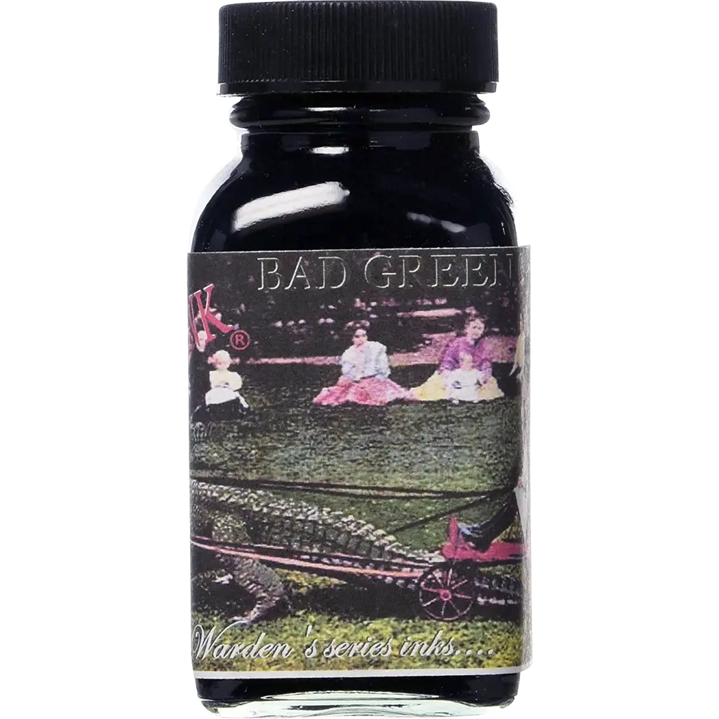 Noodler's Ink Bad Green Gator 3oz Ink Bottle Refill-Pen Boutique Ltd