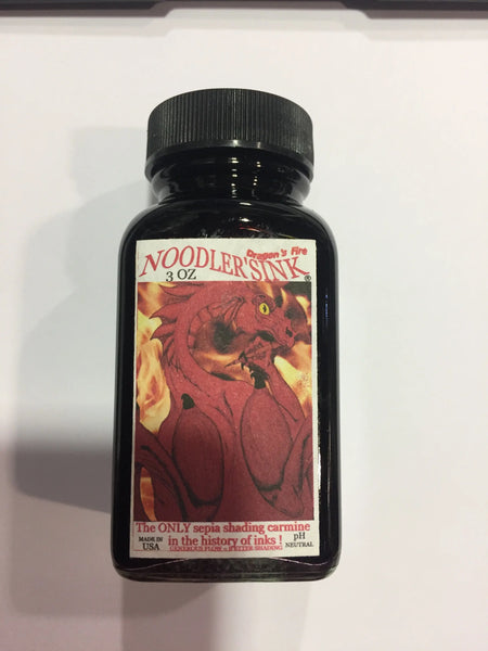 Noodlers Ink Dragon's Fire 3oz Ink Bottle Refill-Pen Boutique Ltd
