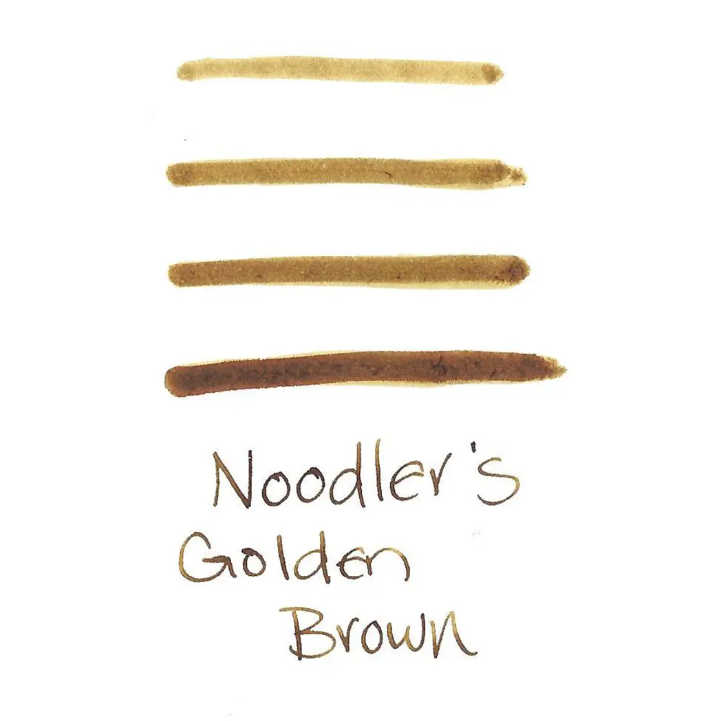 Noodlers Ink Golden Brown 3oz Ink Bottle Refill-Pen Boutique Ltd