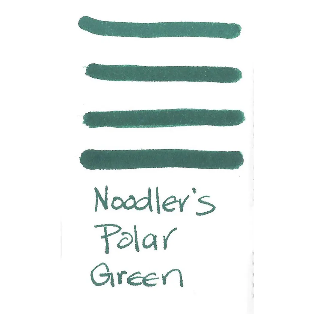 Noodlers Ink Polar Green 3oz Ink Bottle Refill-Pen Boutique Ltd