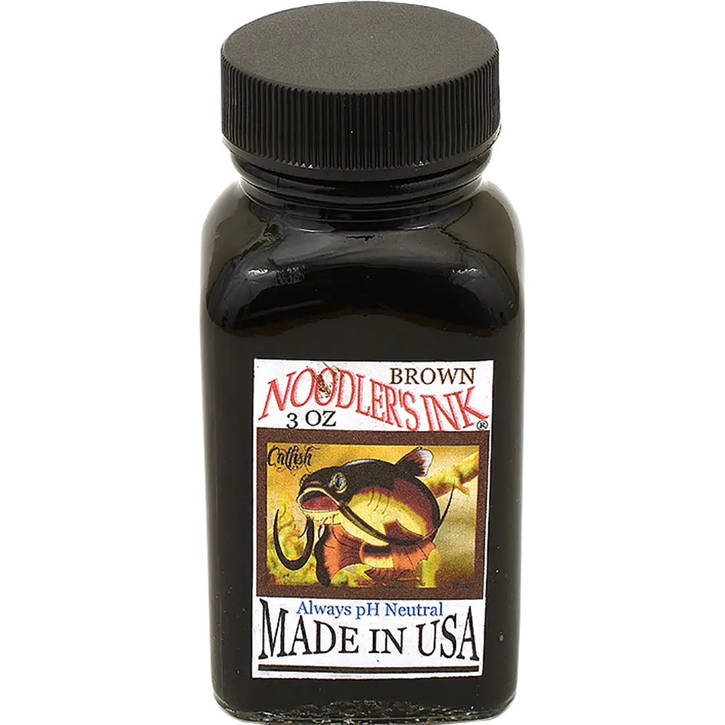 Noodlers Ink Standard Brown 3oz Ink Bottle Refill-Pen Boutique Ltd