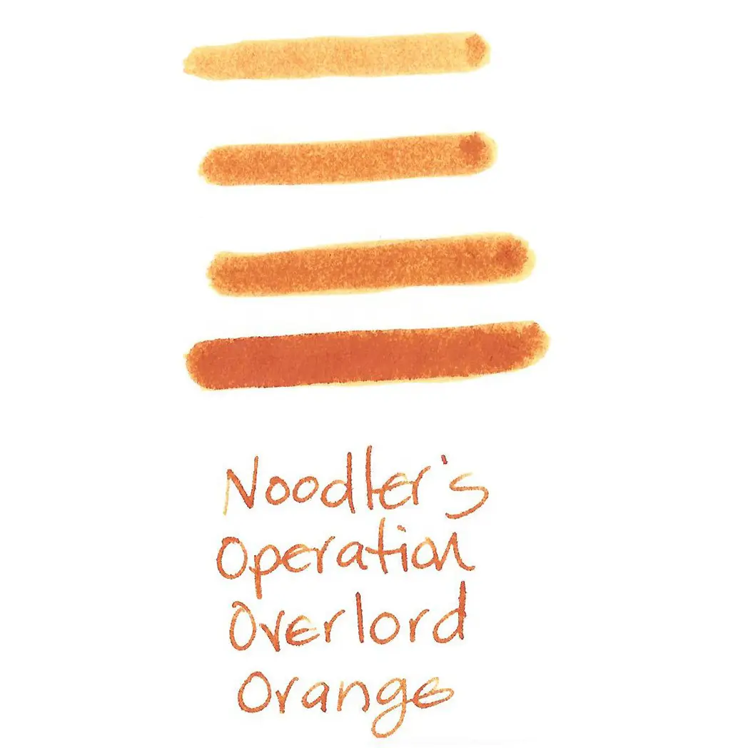 Noodlers Ink VMAIL Operation Overlord Orange 3oz Ink Bottle Refill-Pen Boutique Ltd