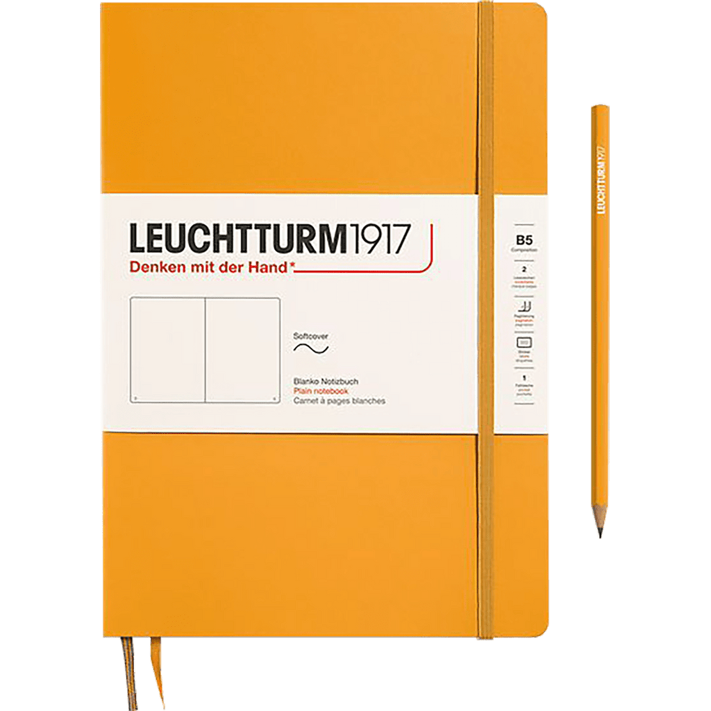 Leuchtturm 1917 411 Softcover Notebook B5 Plain