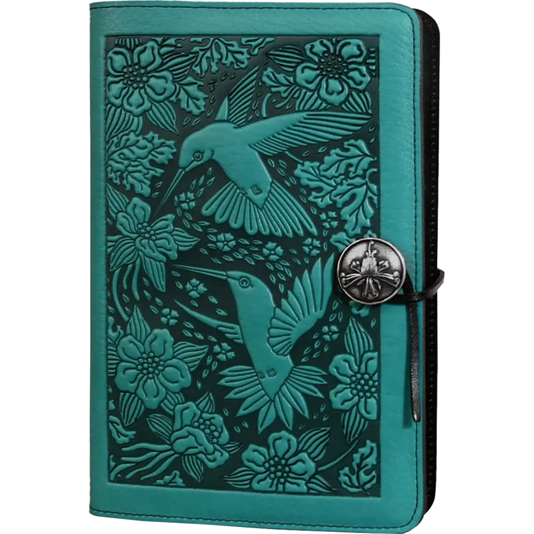 Oberon Design Hummingbird Large Journal - Teal-Pen Boutique Ltd