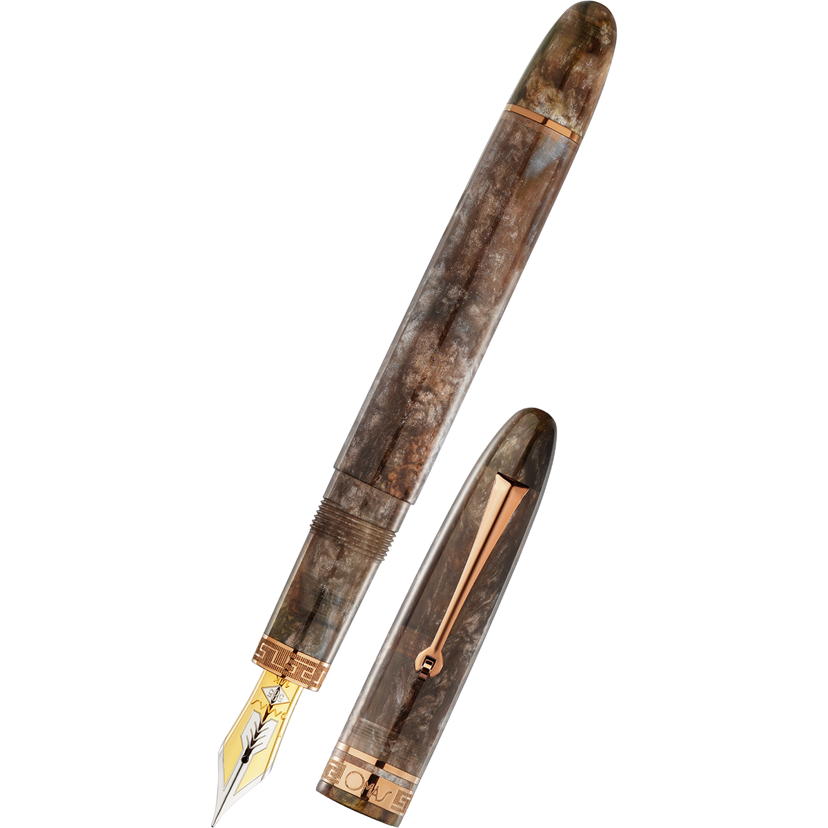 Omas Ogiva Fountain Pen - Espresso Martini (Limited Edition)-Pen Boutique Ltd