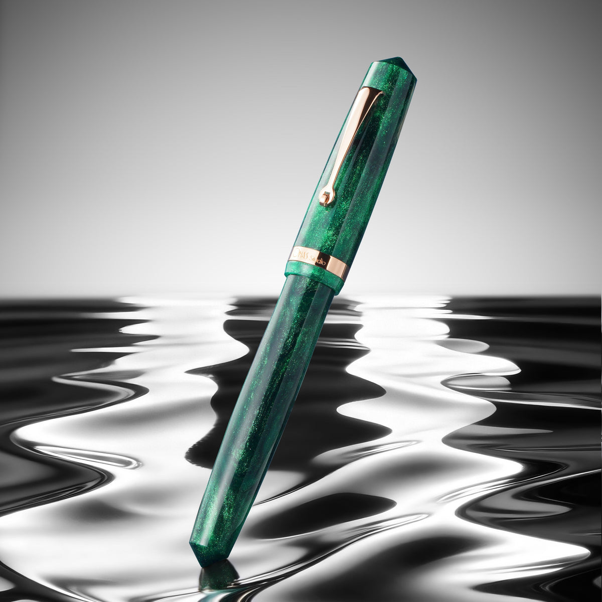Omas Studio Fountain Pen - Smeraldo Elegante-Pen Boutique Ltd