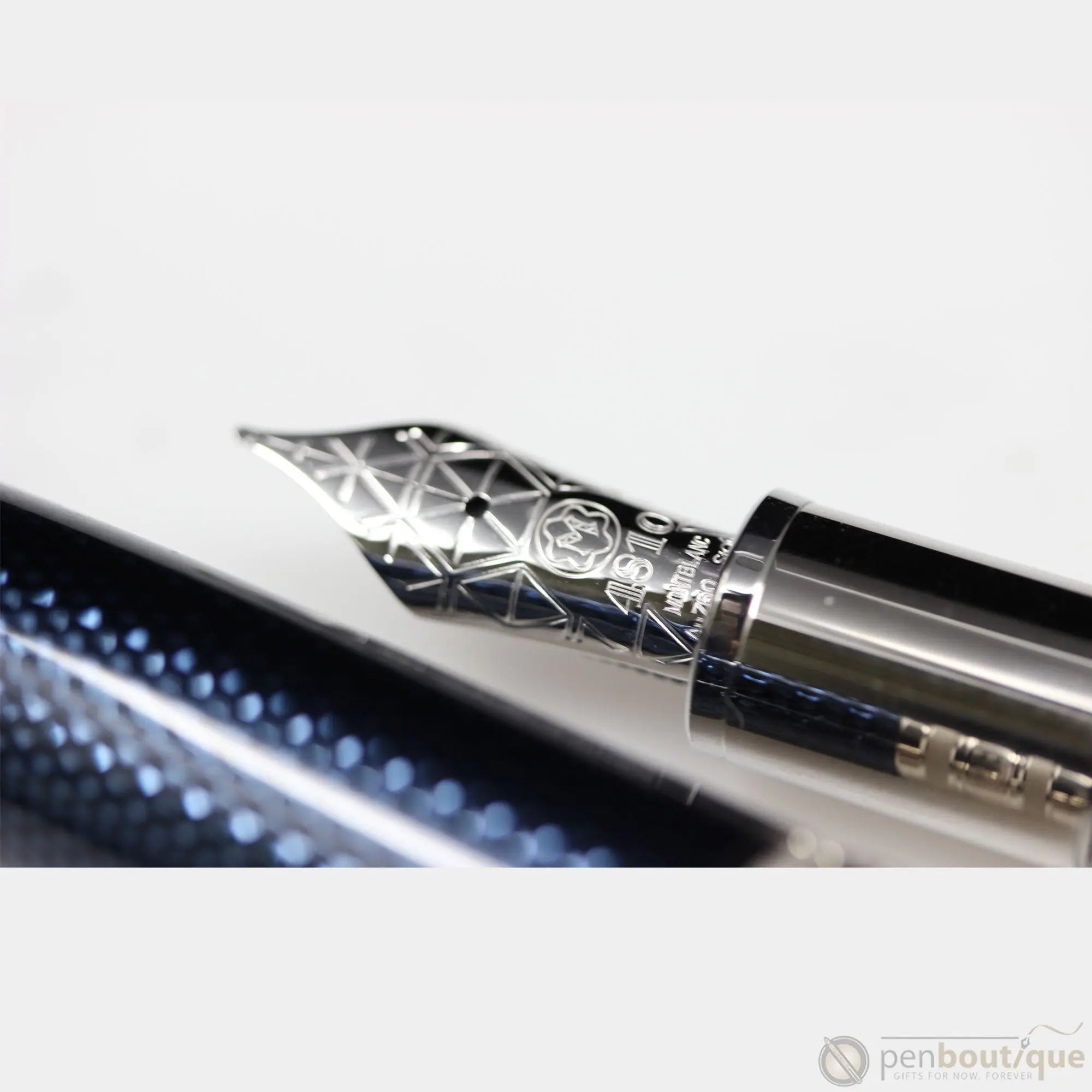 Montblanc Solitaire Fountain Pen - Blue Hour - Legrand-Pen Boutique Ltd