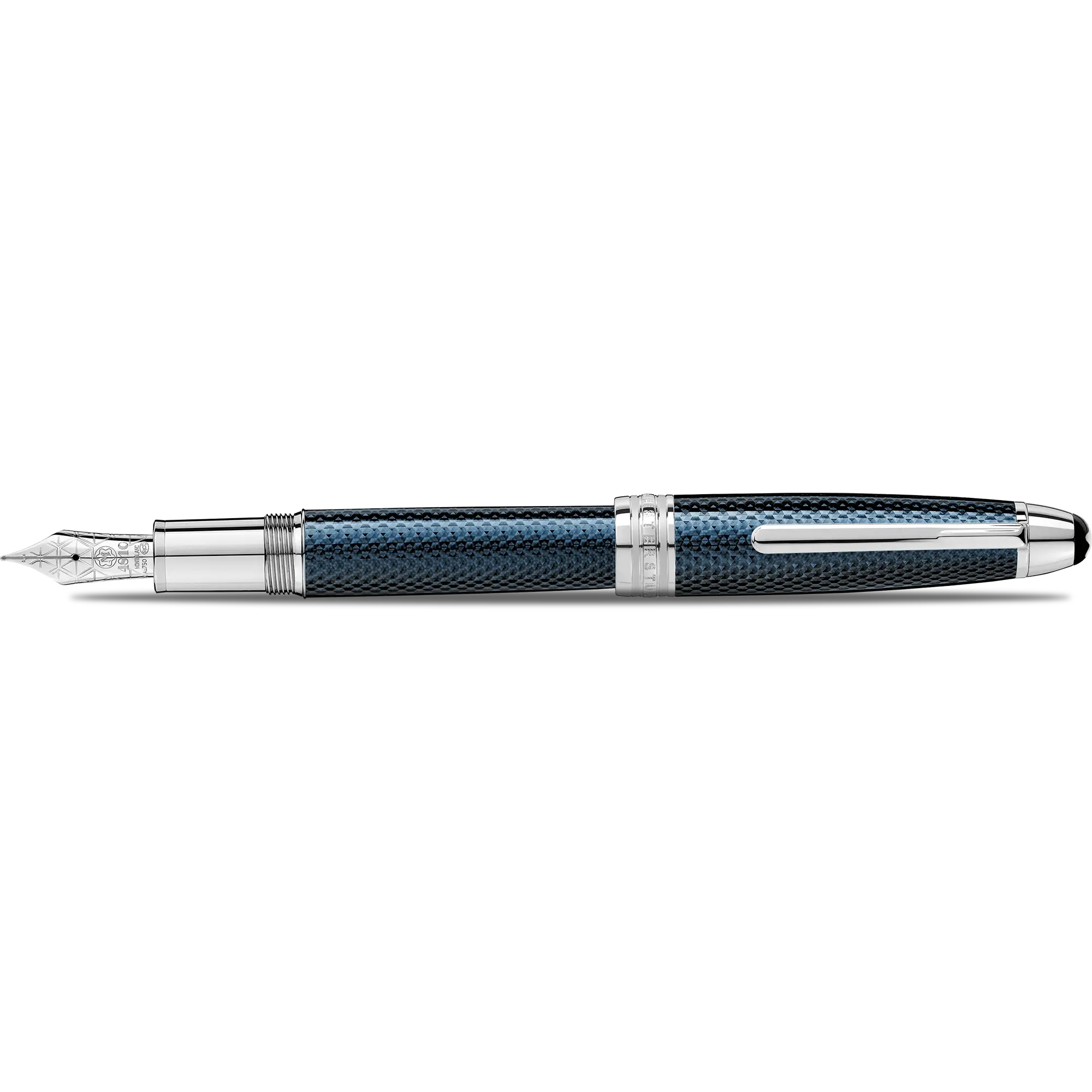 Montblanc Solitaire Fountain Pen - Blue Hour - Legrand-Pen Boutique Ltd