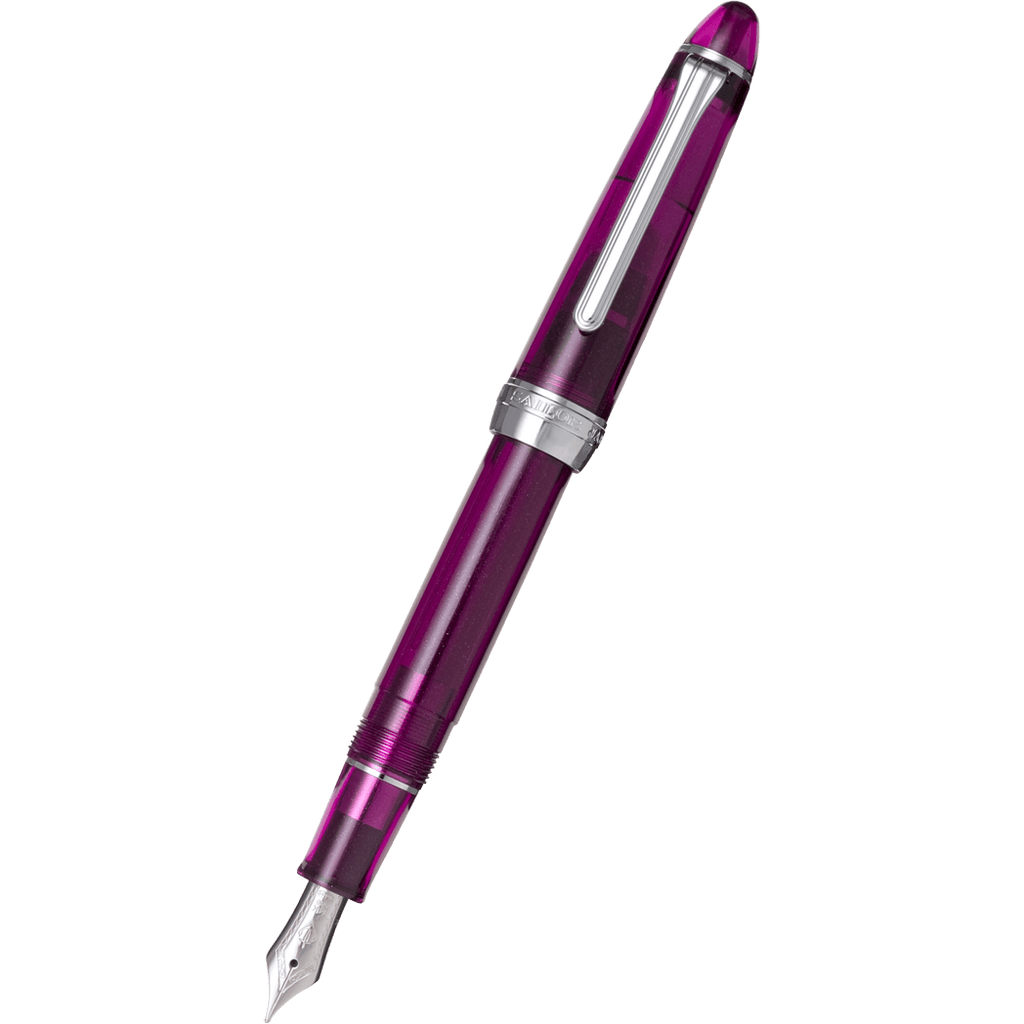 Sailor 1911S Jellyfish Fountain Pen - Violet - Rhodium - 14K nib (Spec