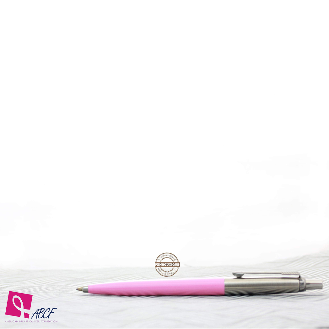 Parker Jotter Ballpoint Pen - Pink (I AM A SURVIVOR)-Pen Boutique Ltd