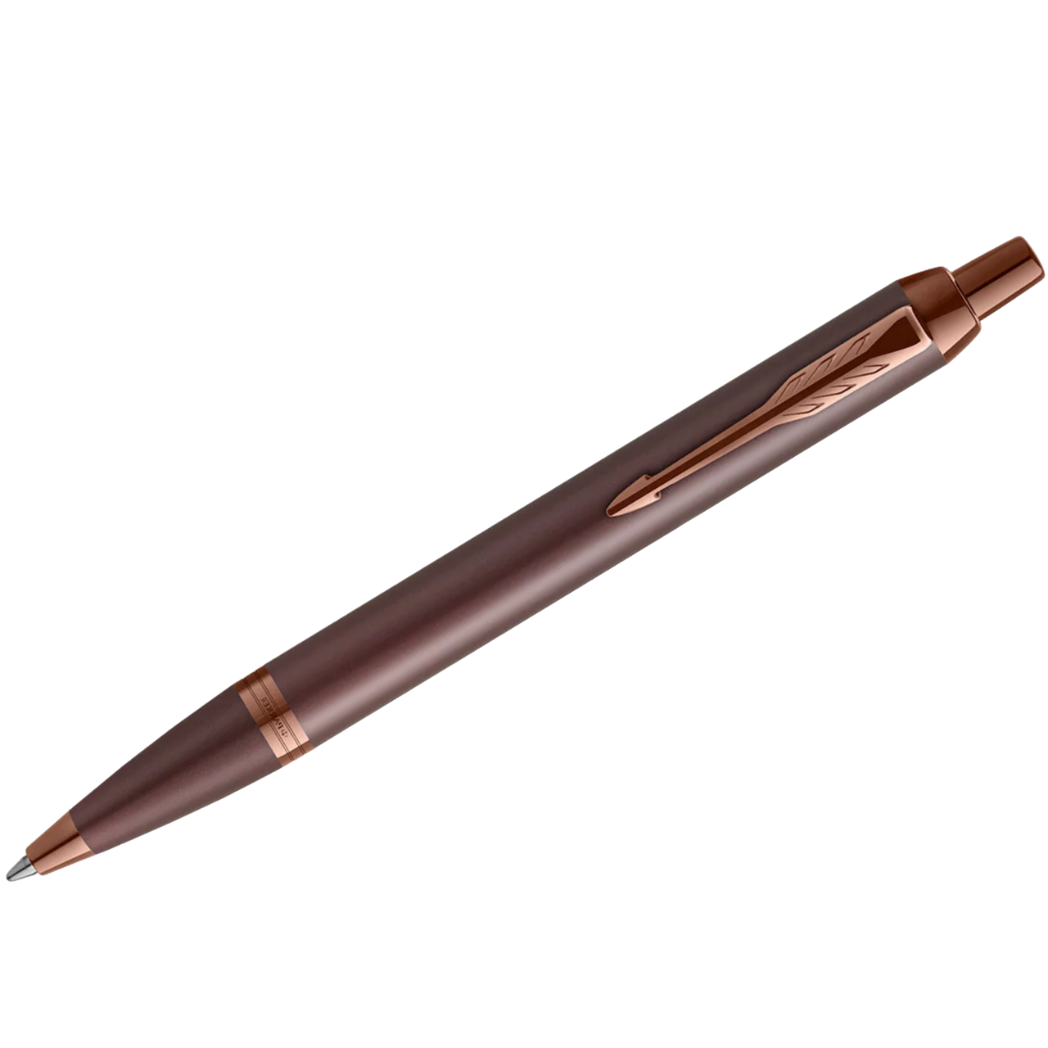 Parker IM Ballpoint Pen - Monochrome - Burgundy-Pen Boutique Ltd