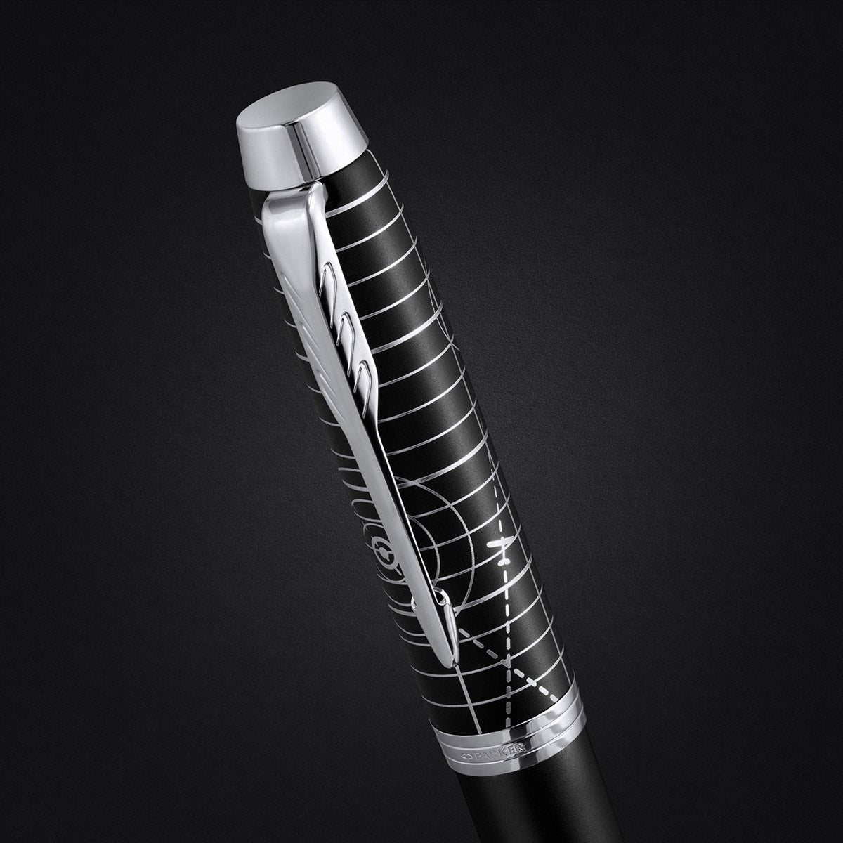 Parker IM Premium Fountain Pen - Legacy of Flight - Chrome Trim - Pen Boutique Ltd