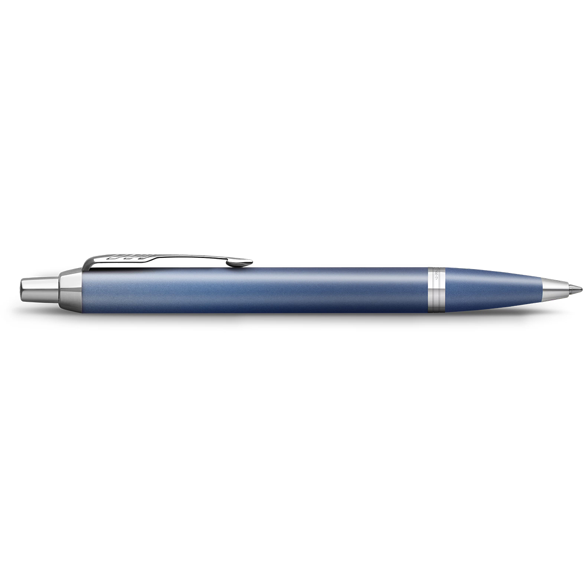 Parker IM Writing Rituals Ballpoint Pen - Peaceful Blue Gradient - Chrome Trim-Pen Boutique Ltd