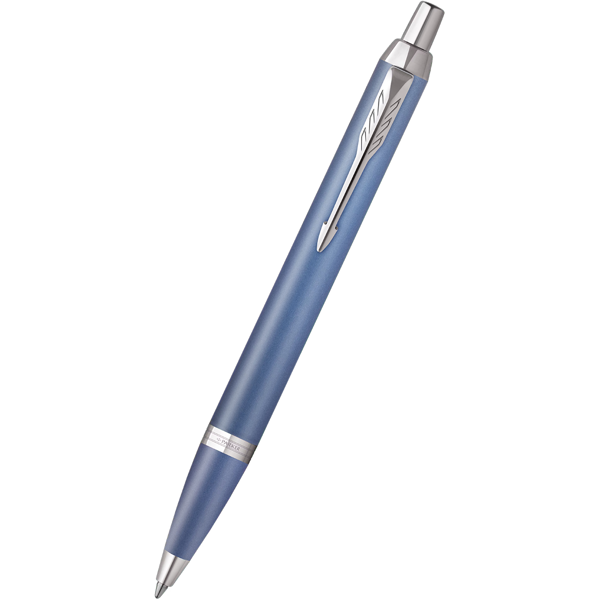 Parker IM Writing Rituals Ballpoint Pen - Peaceful Blue Gradient - Chrome Trim-Pen Boutique Ltd