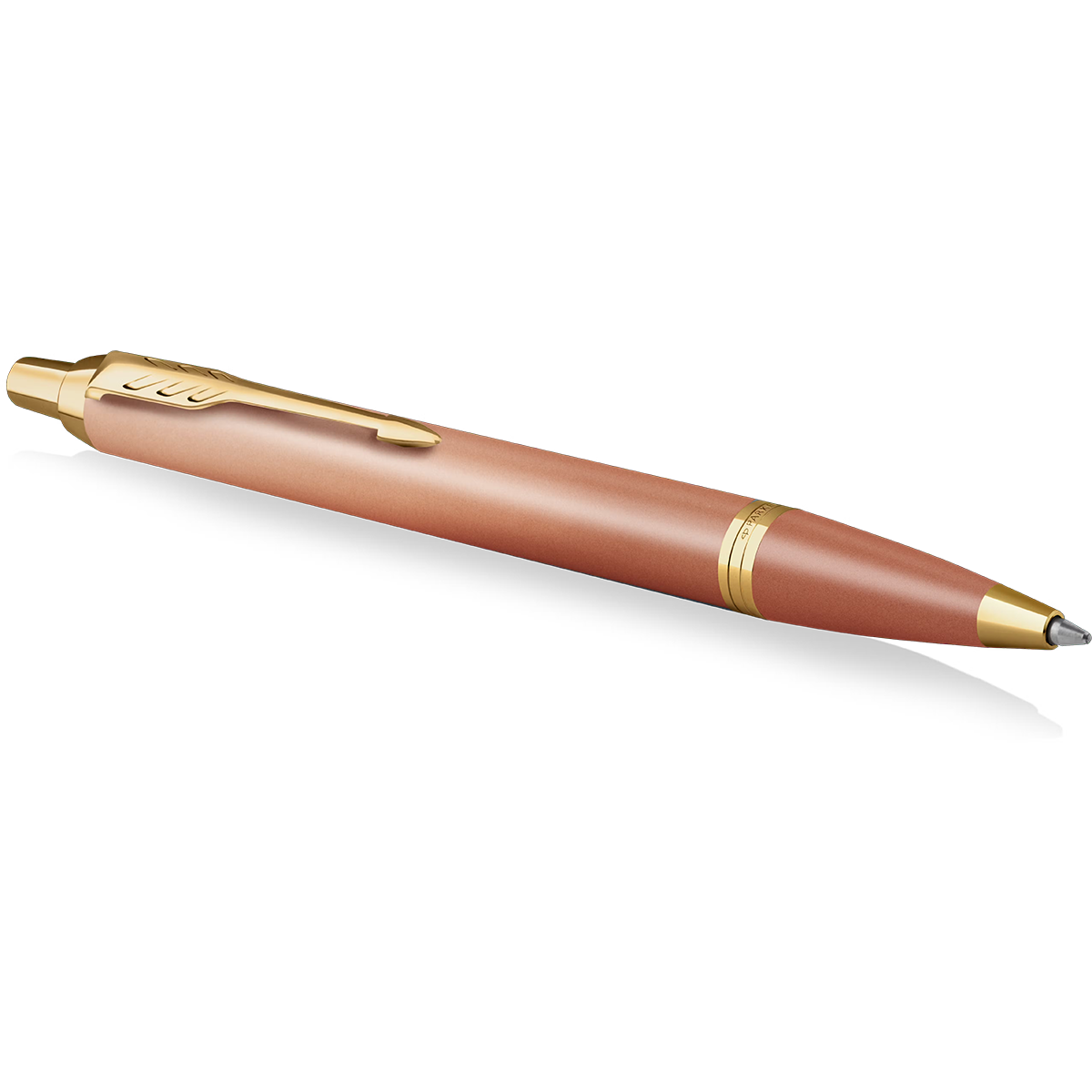 Parker IM Writing Rituals Ballpoint Pen - Uplifting Orange Gradient - Gold Trim-Pen Boutique Ltd