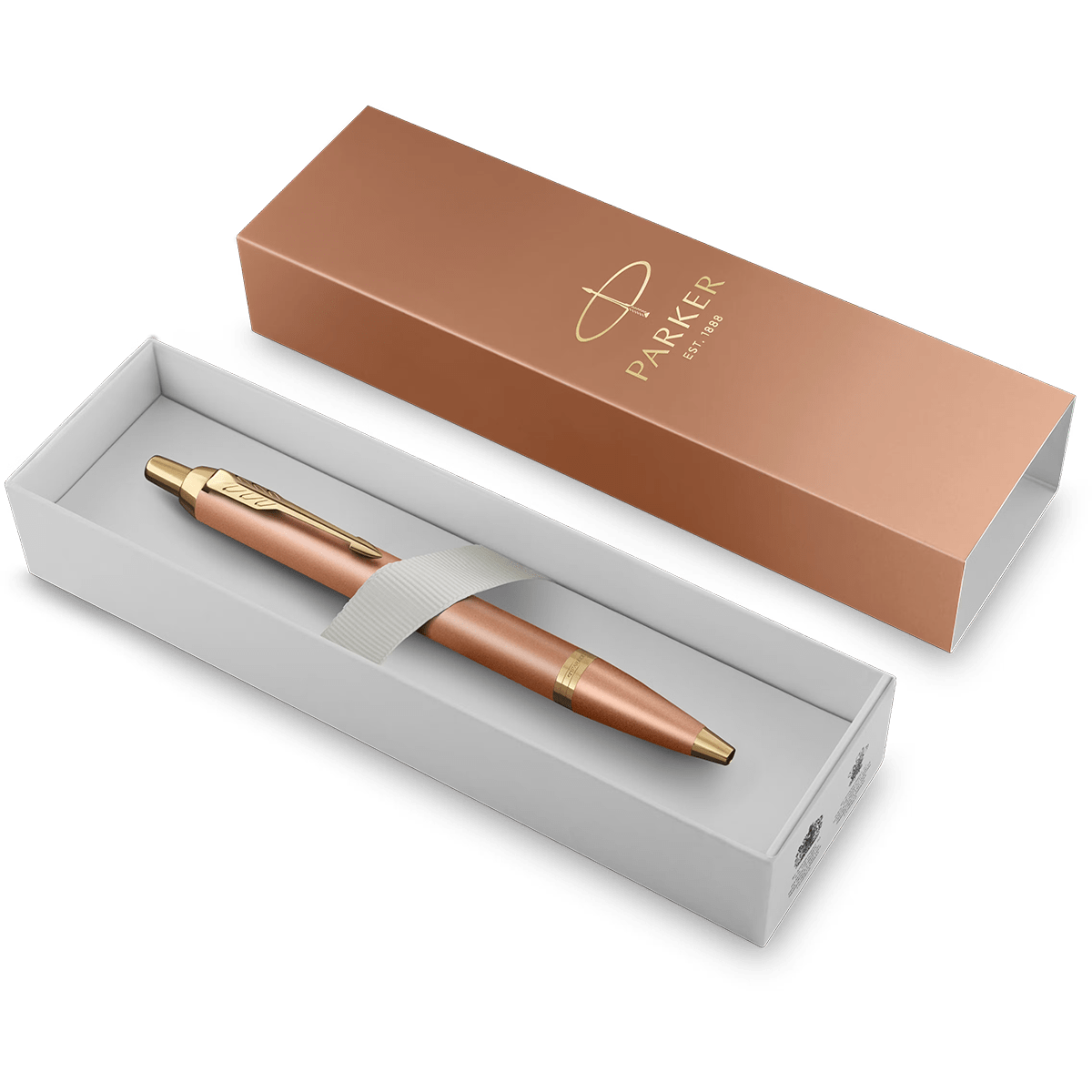 Parker IM Writing Rituals Ballpoint Pen - Uplifting Orange Gradient - Gold PVD Trim - Pen Boutique Ltd