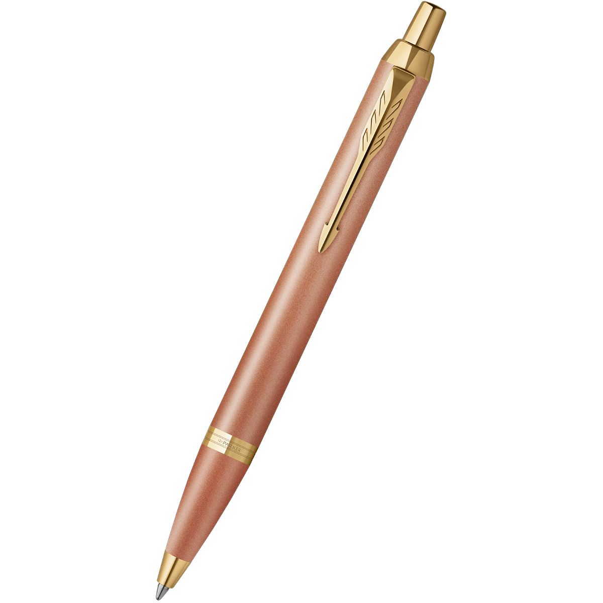 Parker IM Writing Rituals Ballpoint Pen - Uplifting Orange Gradient - Gold Trim-Pen Boutique Ltd