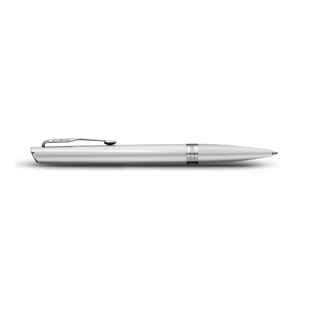 Parker Meridian Ballpoint Pen - Chrome - Chrome Trim - Pen Boutique Ltd