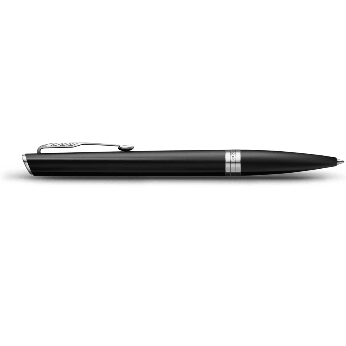 Parker Meridian Ballpoint Pen - Matte Black - Chrome Trim - Pen Boutique Ltd