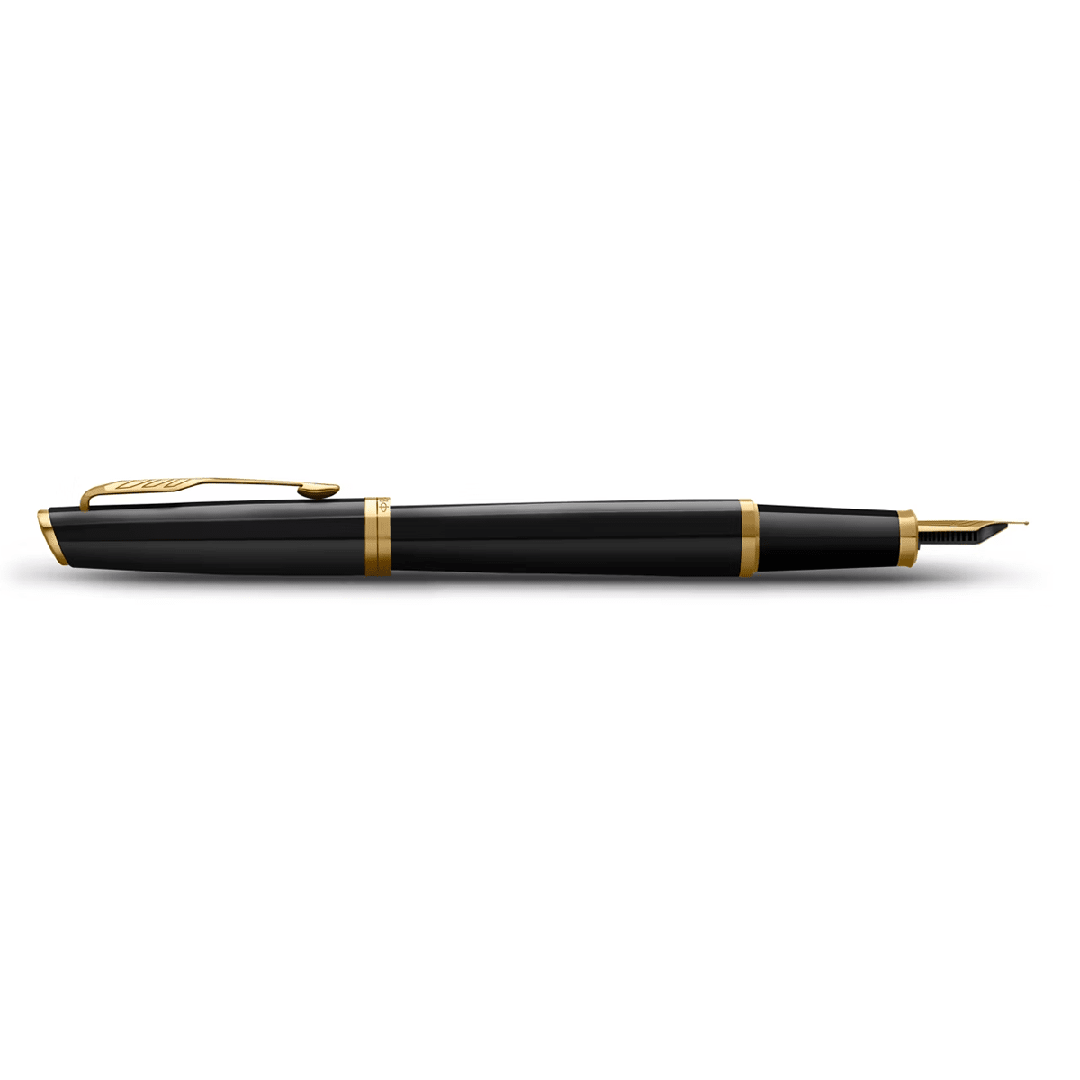Parker Meridian Fountain Pen - Black - Gold Trim - Pen Boutique Ltd