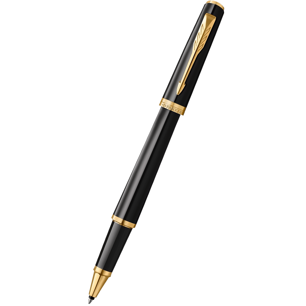Parker Meridian Rollerball Pen - Black - Gold Trim - Pen Boutique Ltd