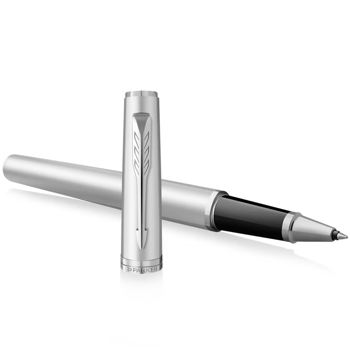 Parker Meridian Rollerball Pen - Chrome - Chrome Trim - Pen Boutique Ltd