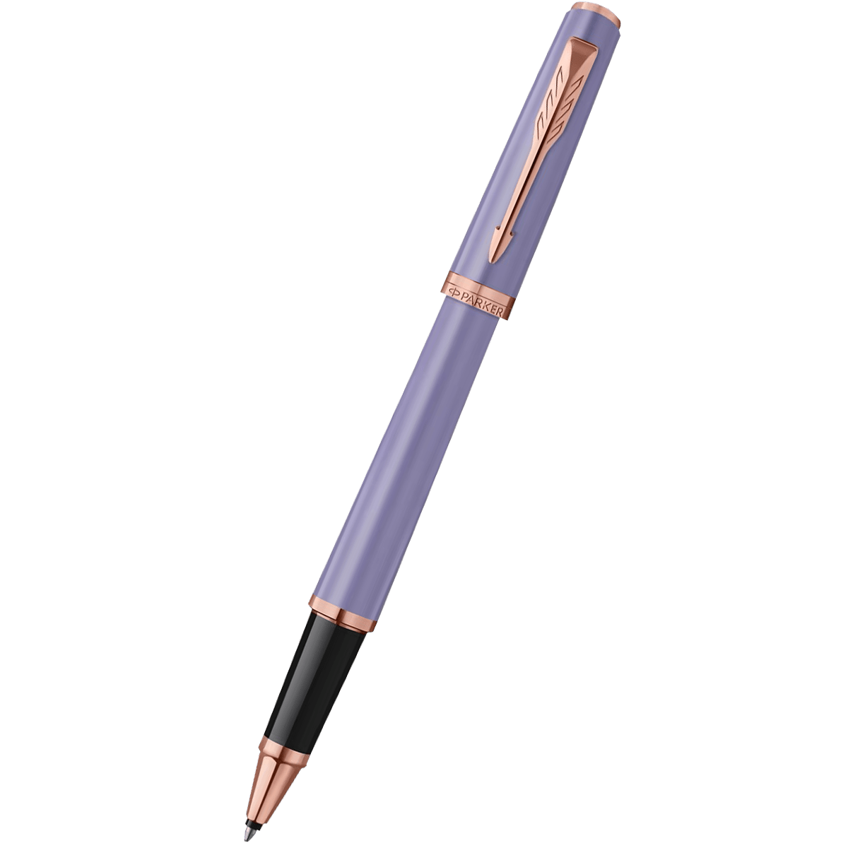 Parker Meridian Rollerball Pen - Lilac - Pink Gold Trim - Pen Boutique Ltd