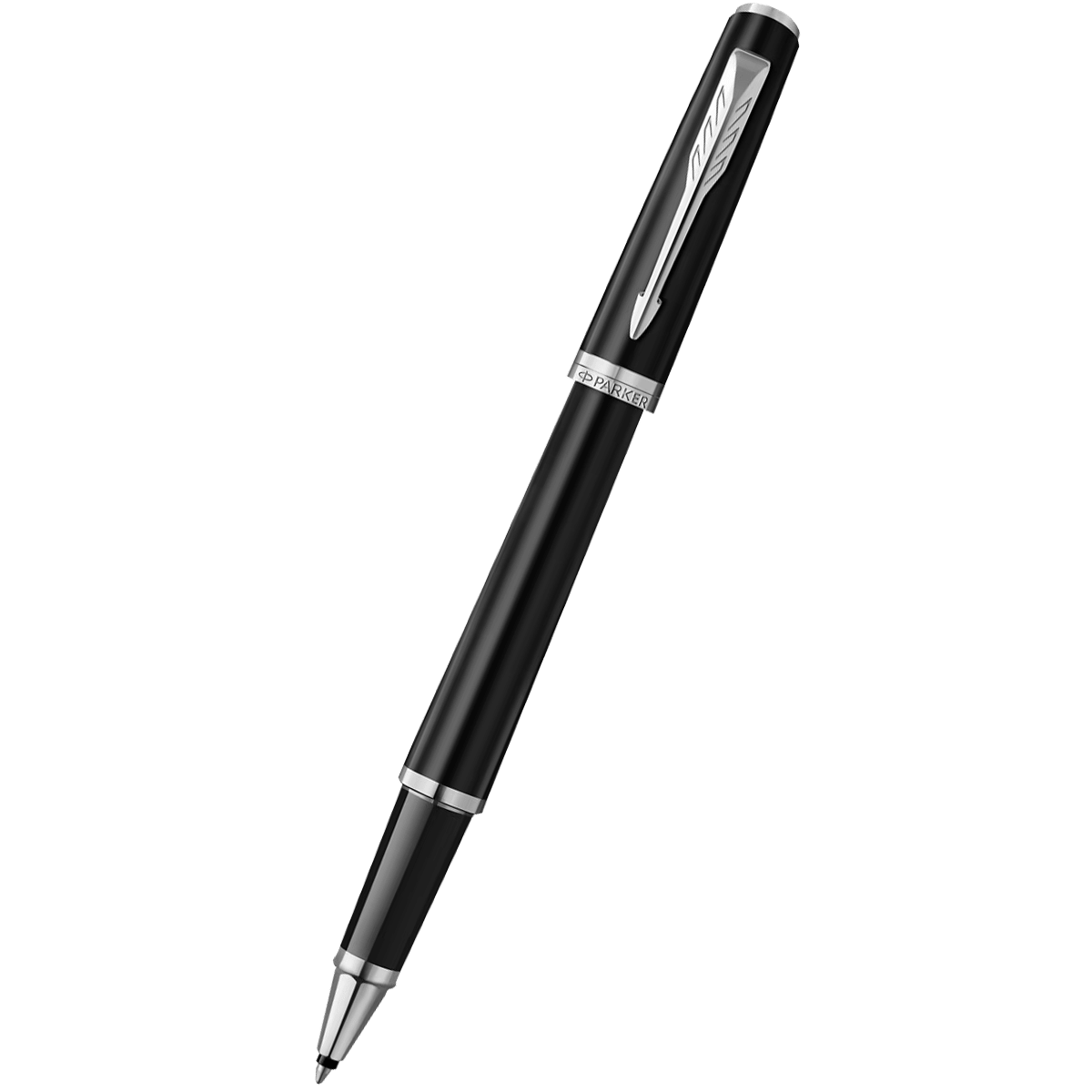 Parker Meridian Rollerball Pen - Matte Black - Chrome Trim - Pen Boutique Ltd