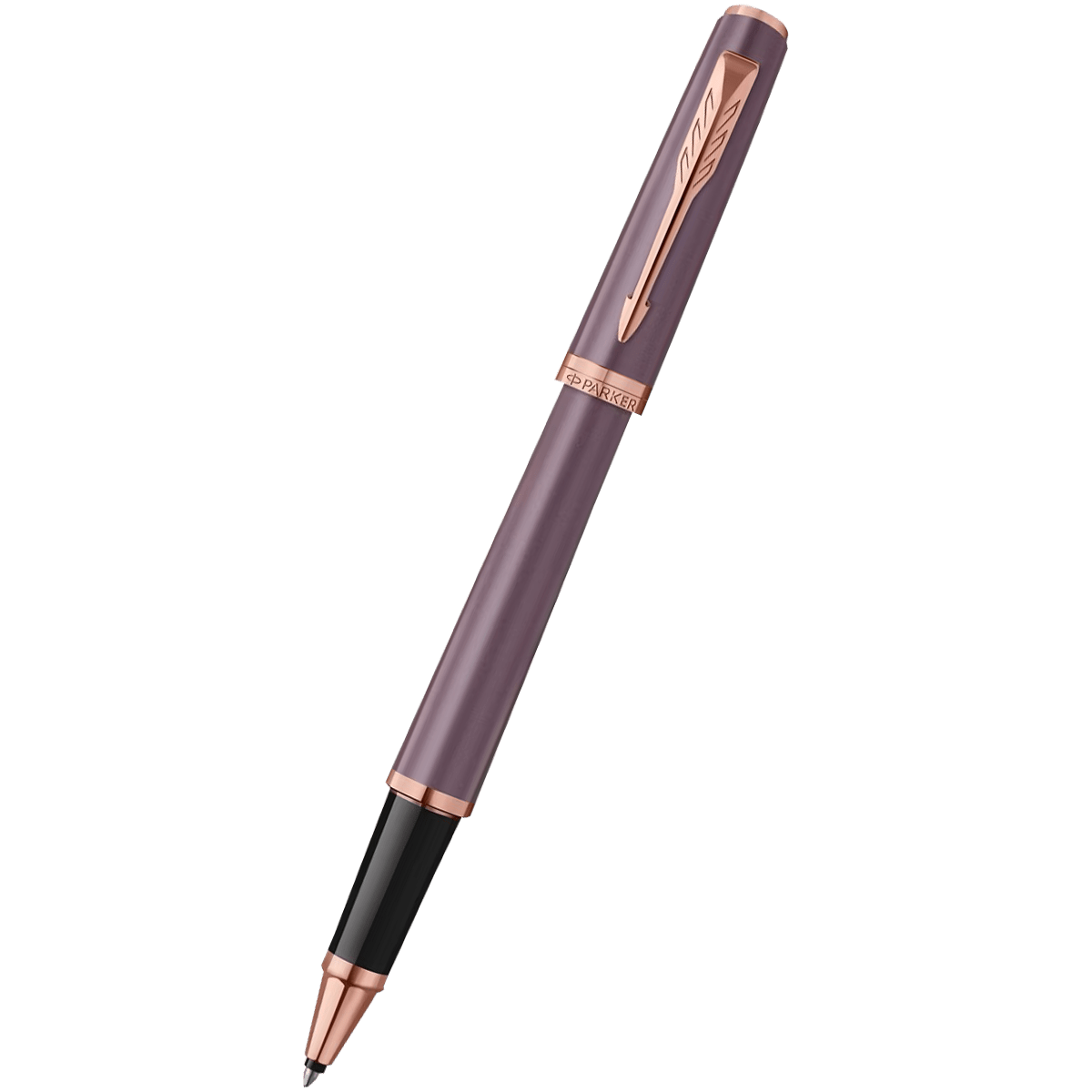 Parker Meridian Rollerball Pen - Purple - Pink Gold Trim - Pen Boutique Ltd