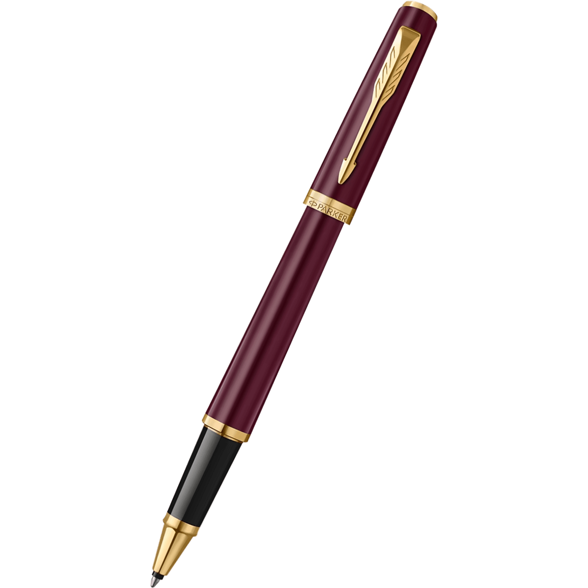Parker Meridian Rollerball Pen - Red - Gold Trim - Pen Boutique Ltd