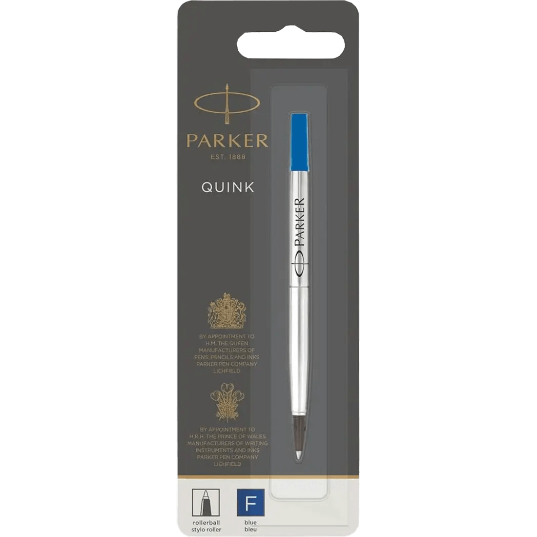 Parker Rollerball Refill - Blue - Pen Boutique Ltd