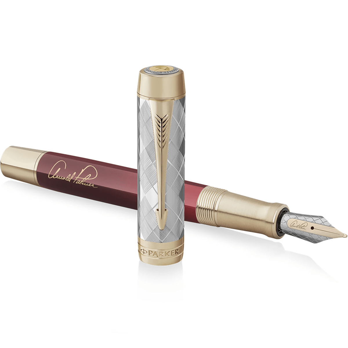 Parker Duofold Fountain Pen - Arnold Palmer (Limited Edition) - 18k nib - Pen Boutique Ltd