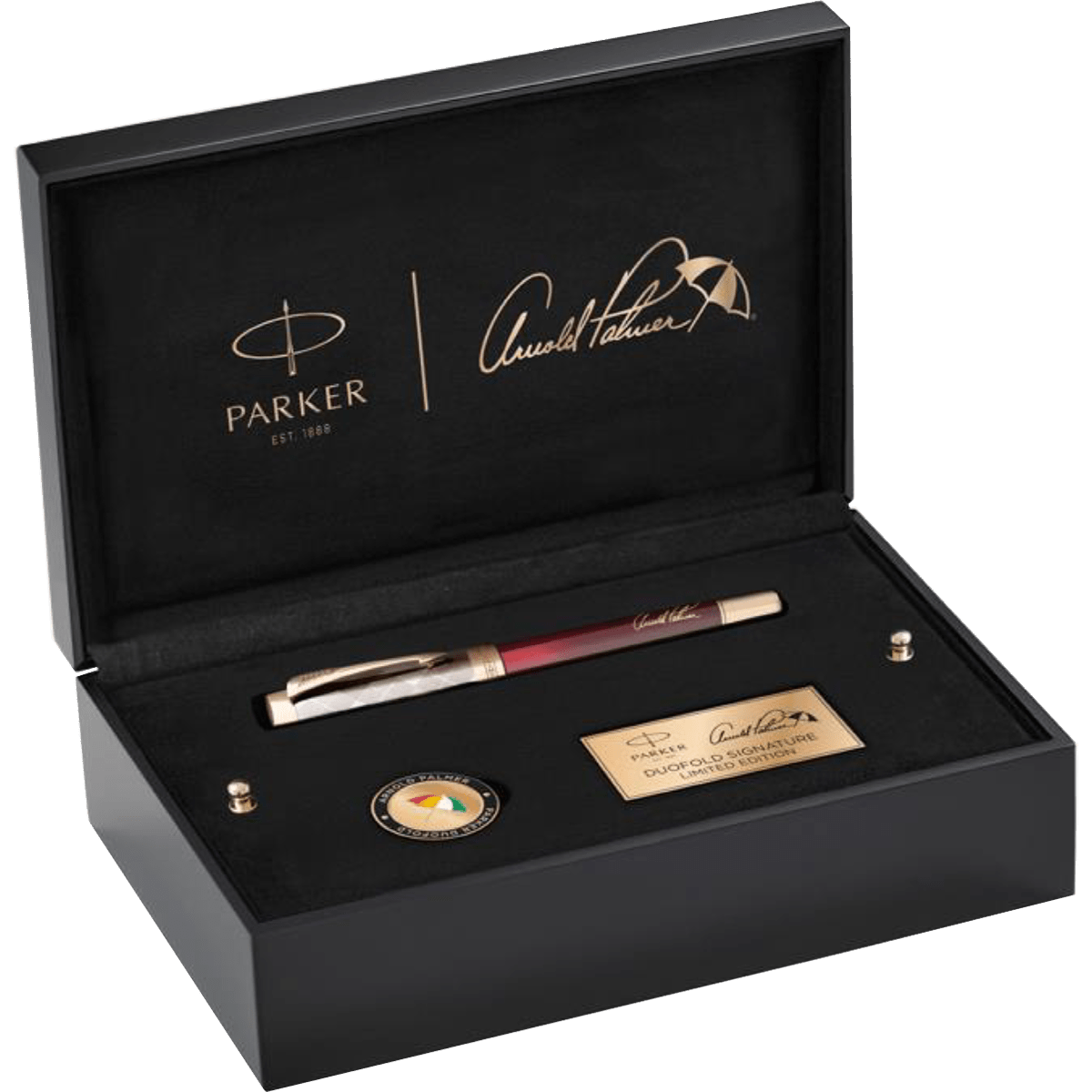 Parker Duofold Fountain Pen - Arnold Palmer (Limited Edition) - 18k nib - Pen Boutique Ltd